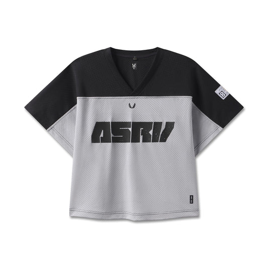 1111. Ion-Mesh™ Crop Jersey Slate Grey | ASRV on sale