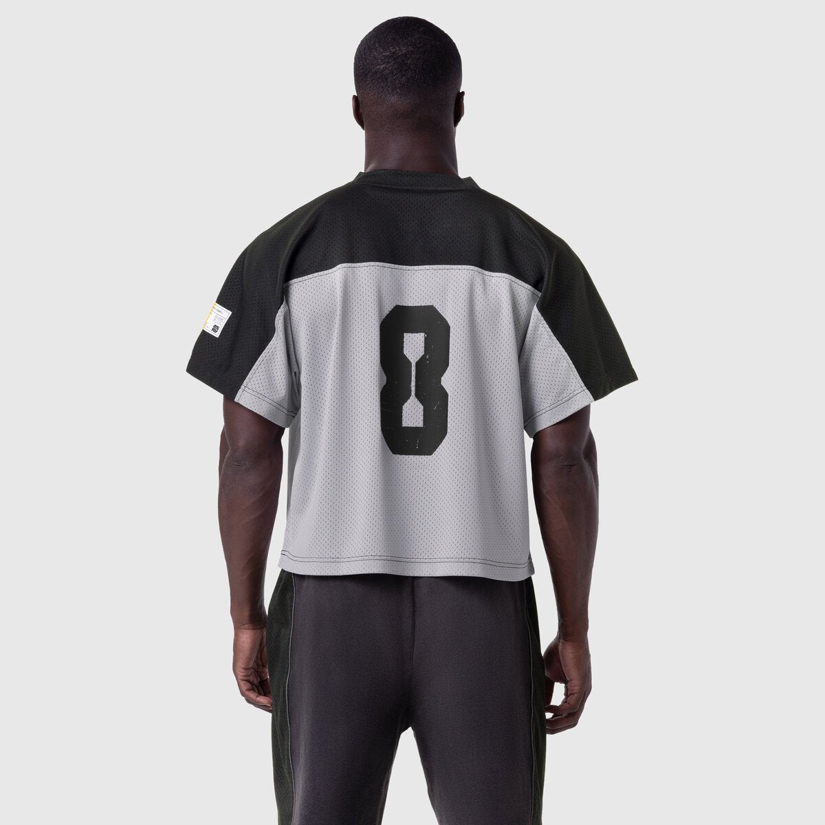 1111. Ion-Mesh™ Crop Jersey Slate Grey | ASRV on sale