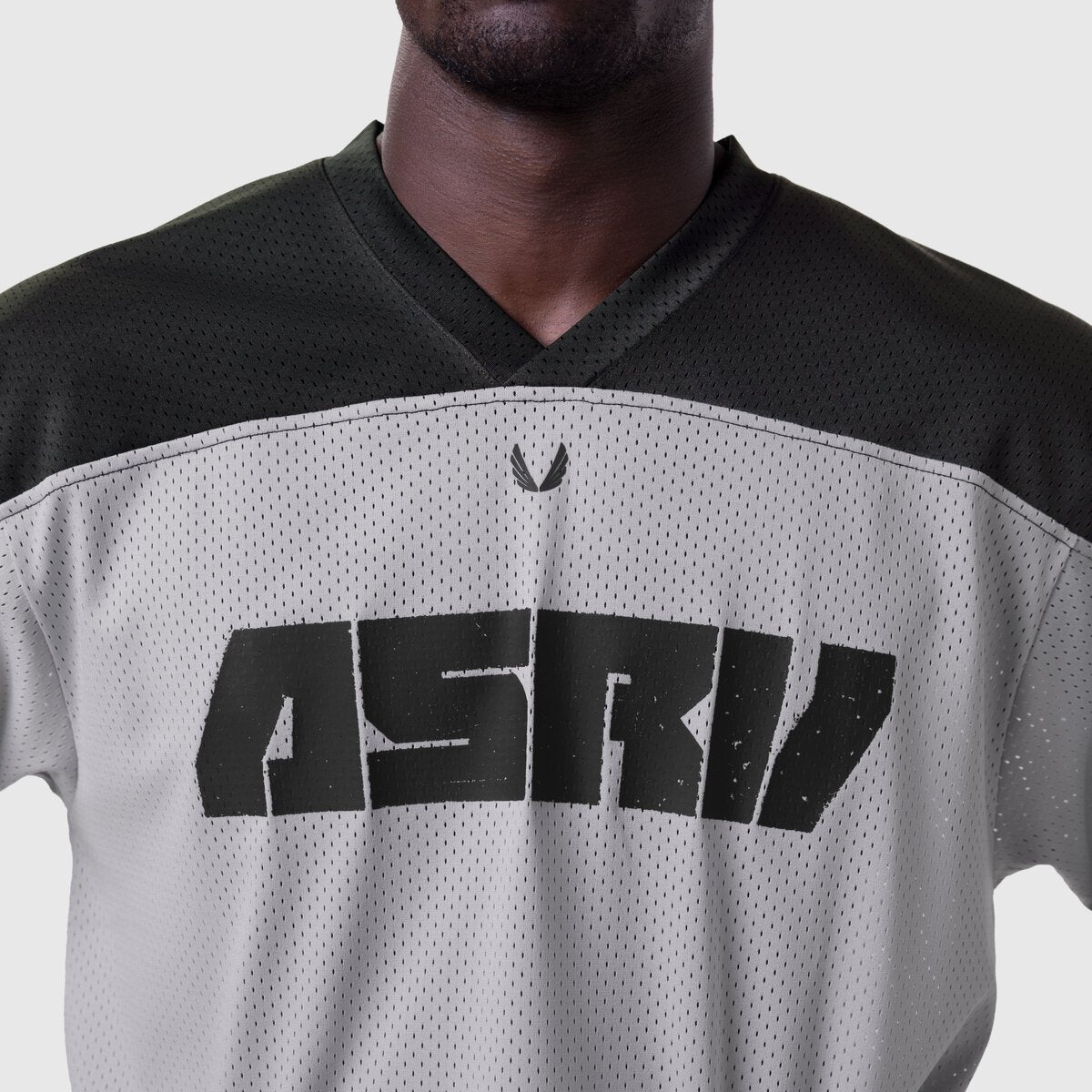 1111. Ion-Mesh™ Crop Jersey Slate Grey | ASRV on sale