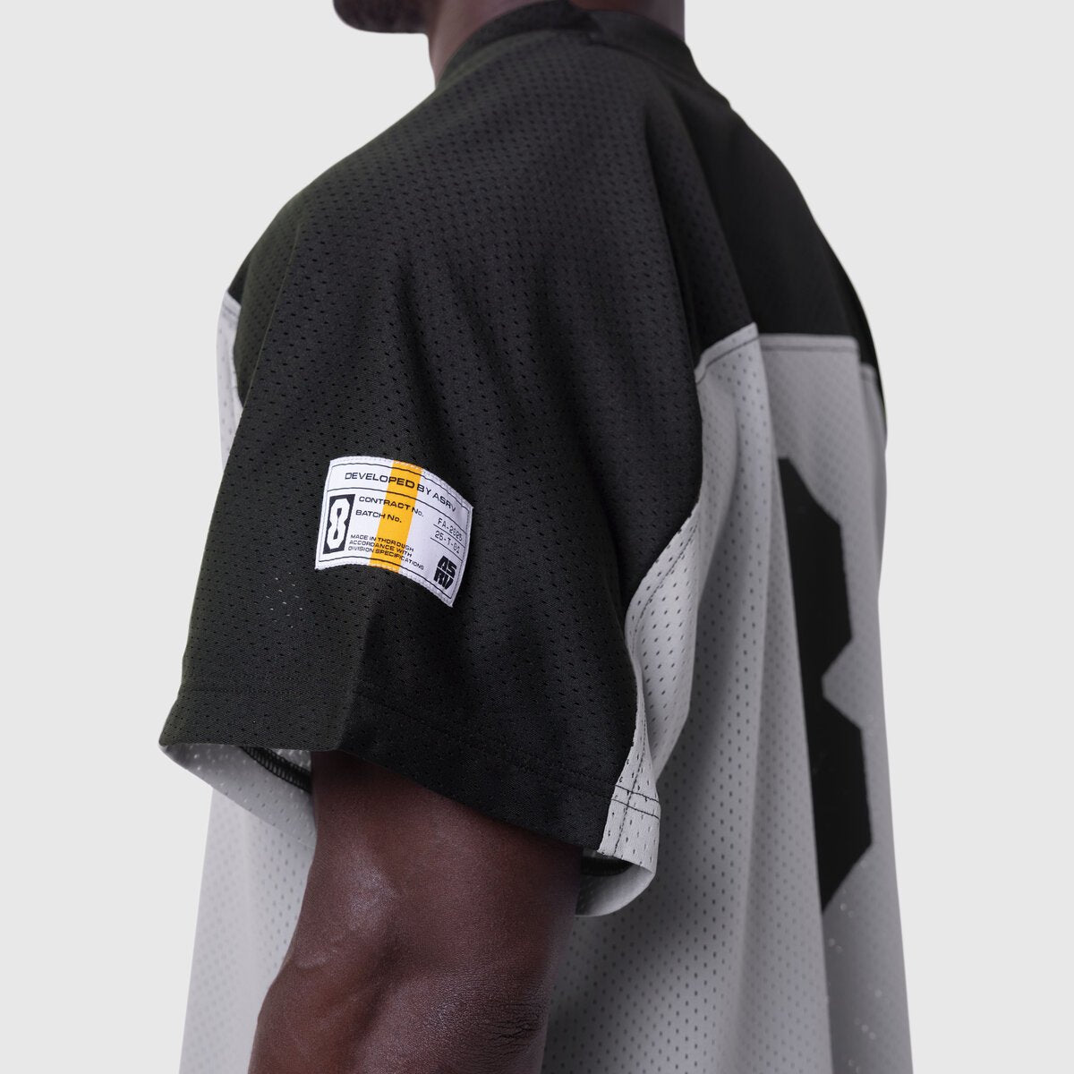 1111. Ion-Mesh™ Crop Jersey Slate Grey | ASRV on sale
