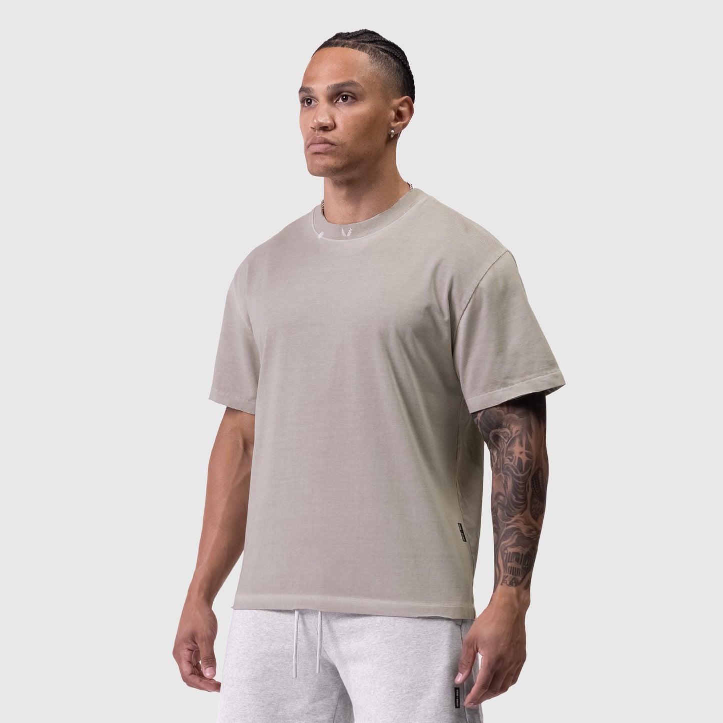 0797. Tech Essential™ Relaxed Tee Faded Chai | ASRV Online