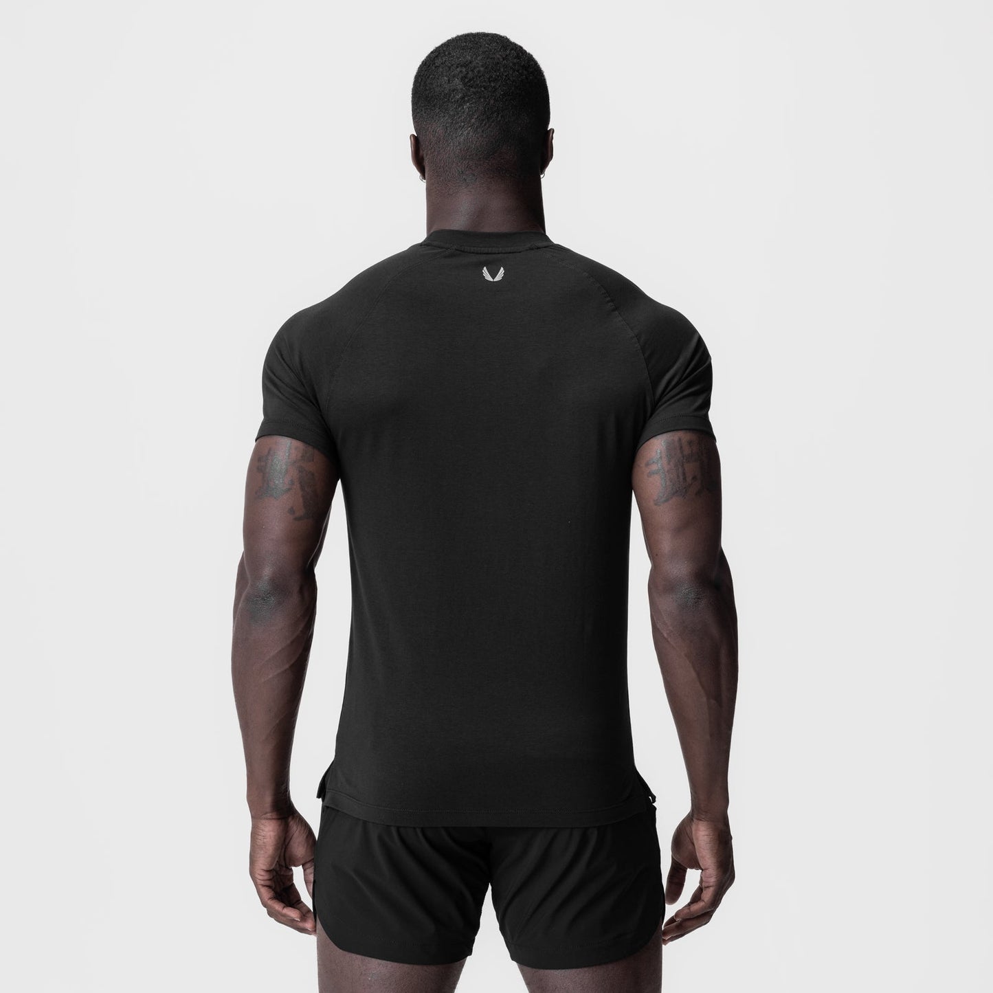 0919. Supima® Fitted Tee Black | ASRV Discount