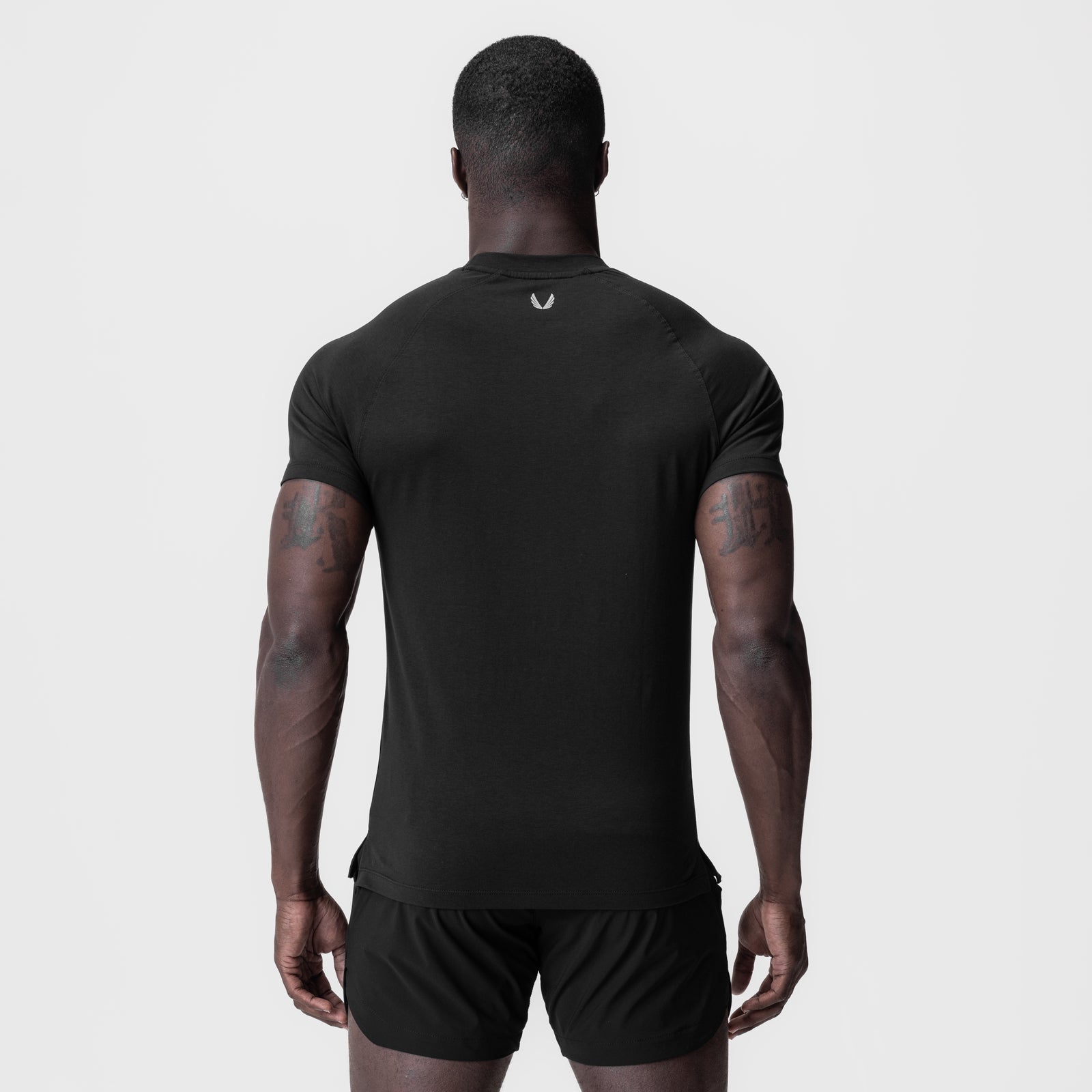 0919. Supima® Fitted Tee Black | ASRV Discount