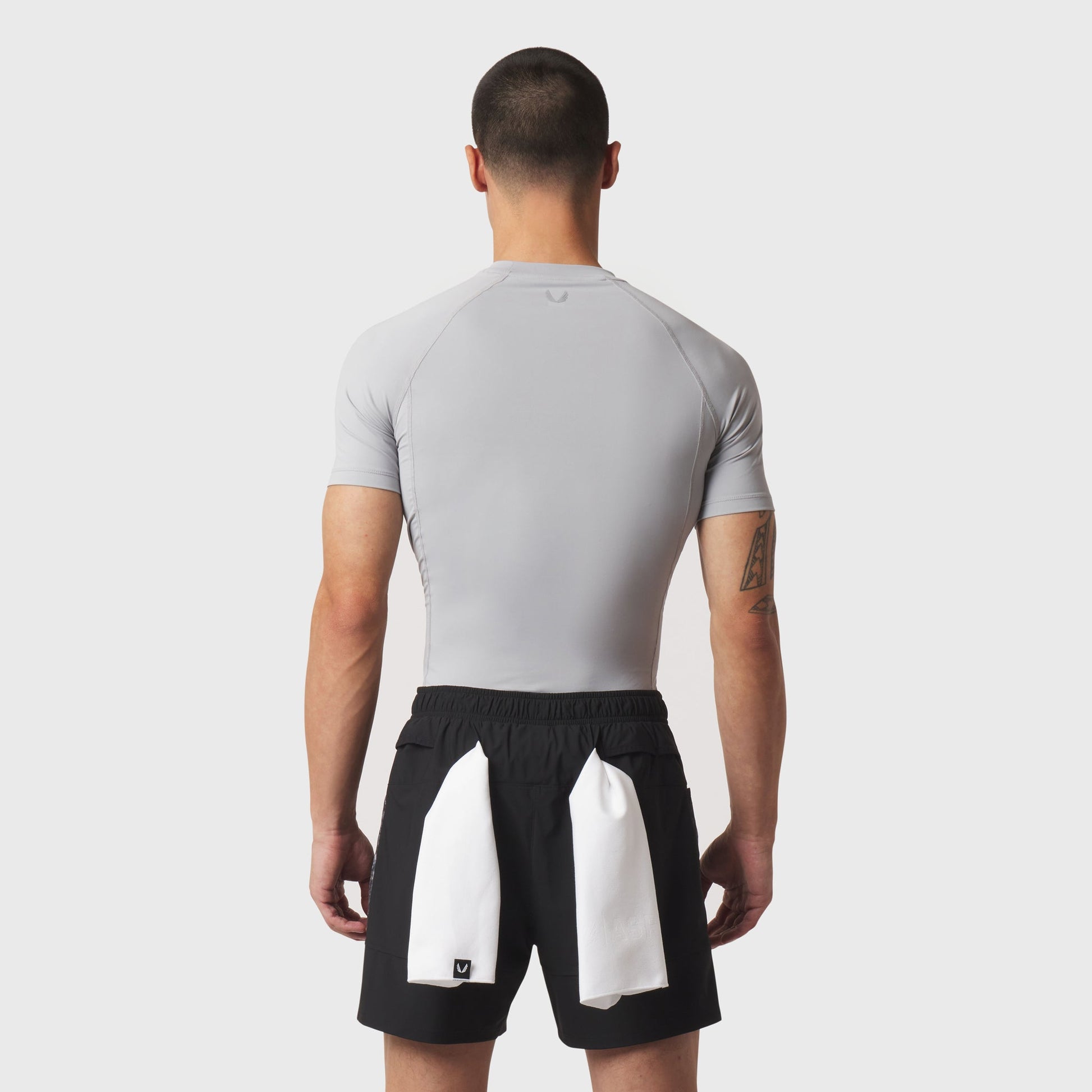 1164. LYCRA® ADAPTIV Baselayer Shortsleeve Slate Grey | ASRV near me