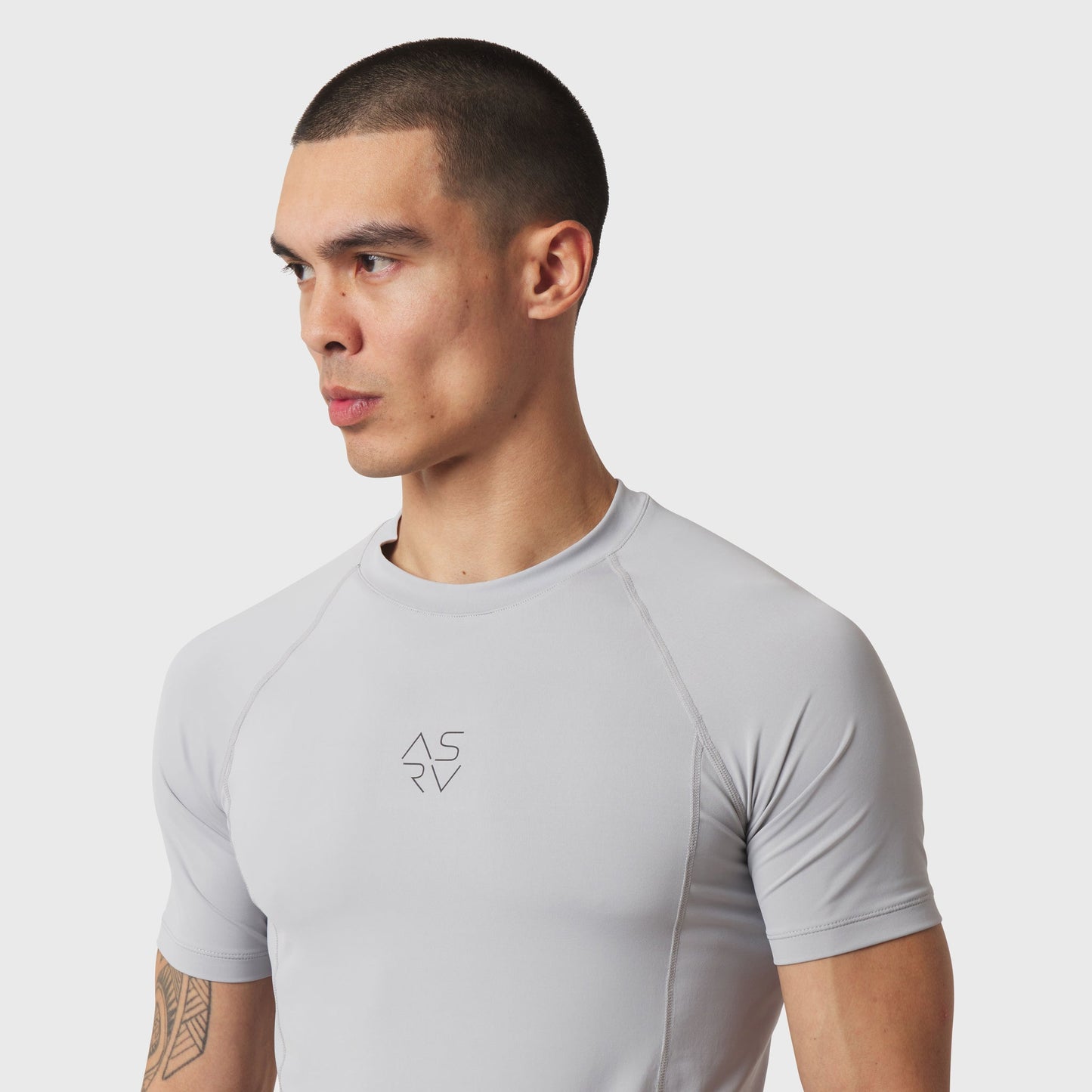 1164. LYCRA® ADAPTIV Baselayer Shortsleeve Slate Grey | ASRV near me