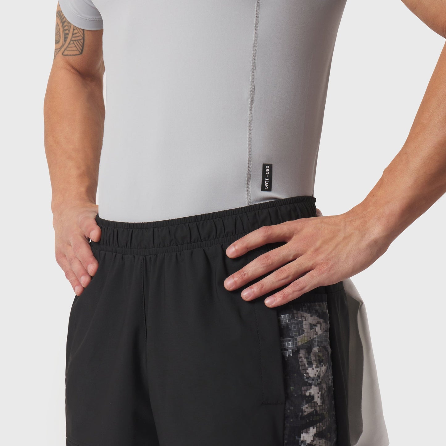 1164. LYCRA® ADAPTIV Baselayer Shortsleeve Slate Grey | ASRV near me