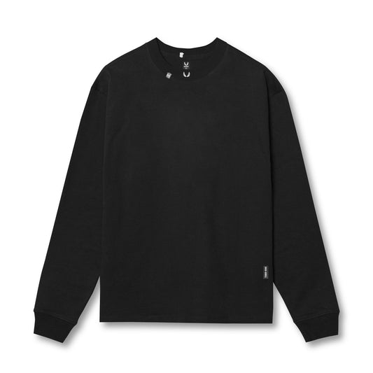 0851. Tech Essential™ Relaxed Long Sleeve Black | ASRV on sale