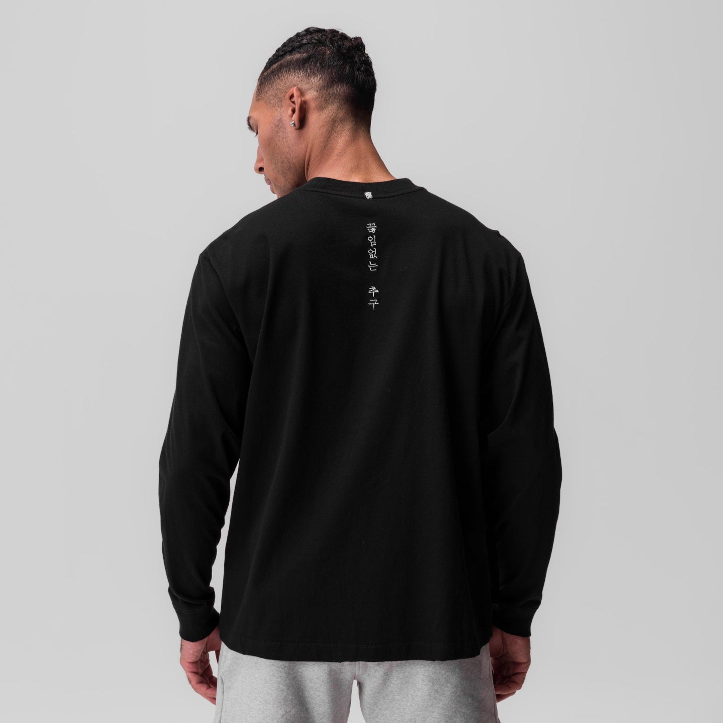 0851. Tech Essential™ Relaxed Long Sleeve Black | ASRV on sale