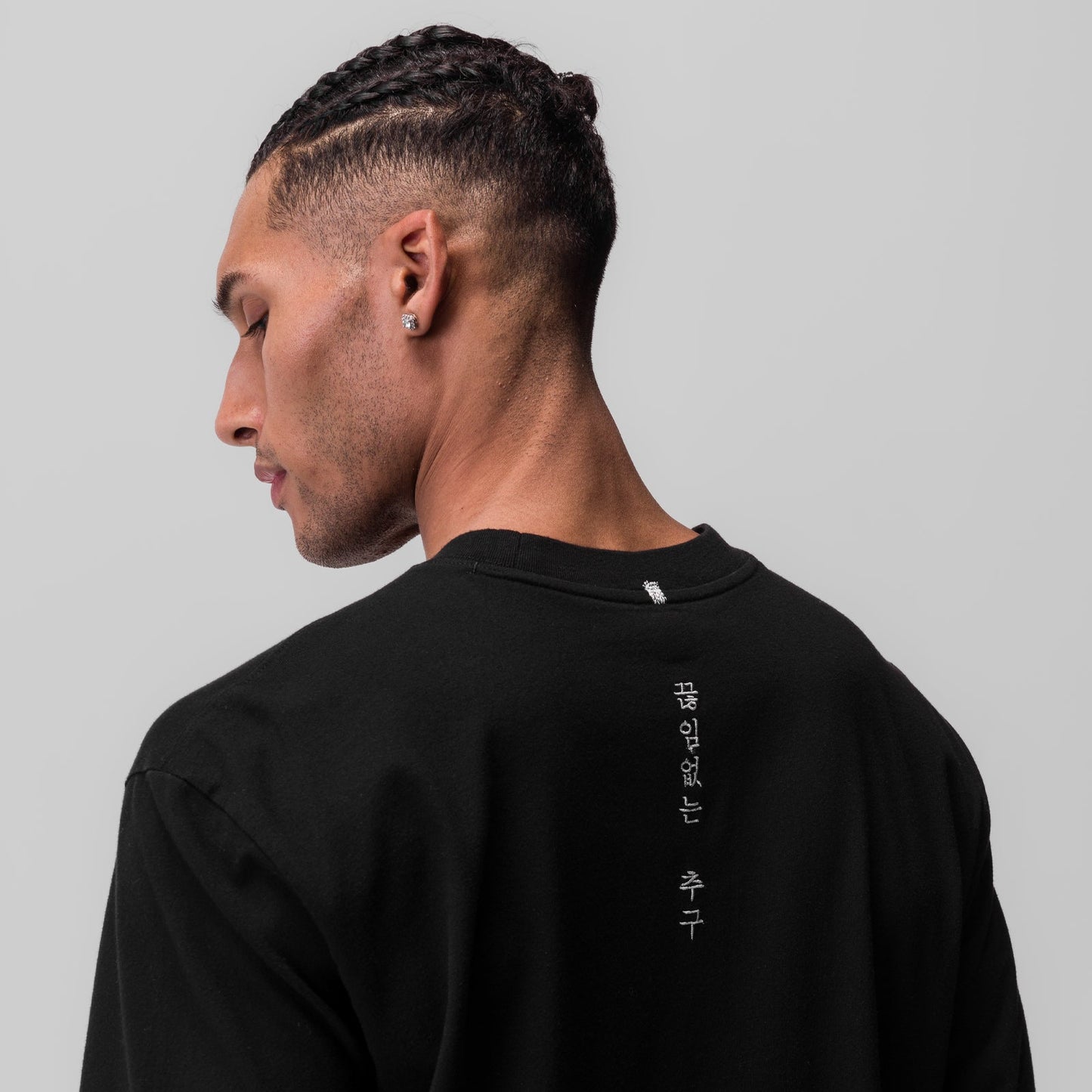 0851. Tech Essential™ Relaxed Long Sleeve Black | ASRV on sale
