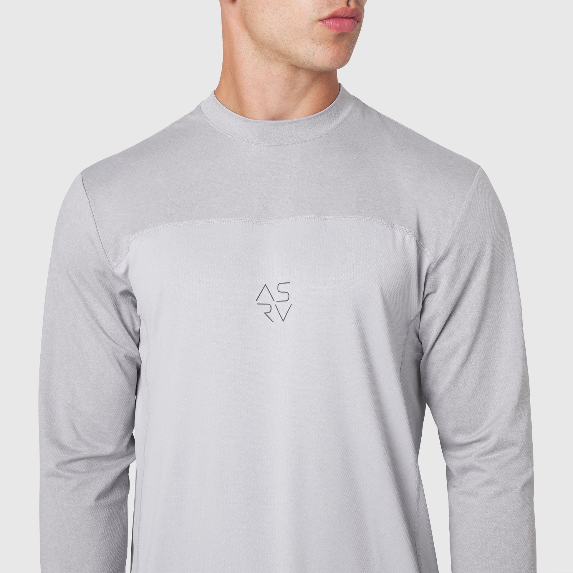 1190. AEROSILVER® UPF50+ Run Long Sleeve Slate Grey | ASRV for sale