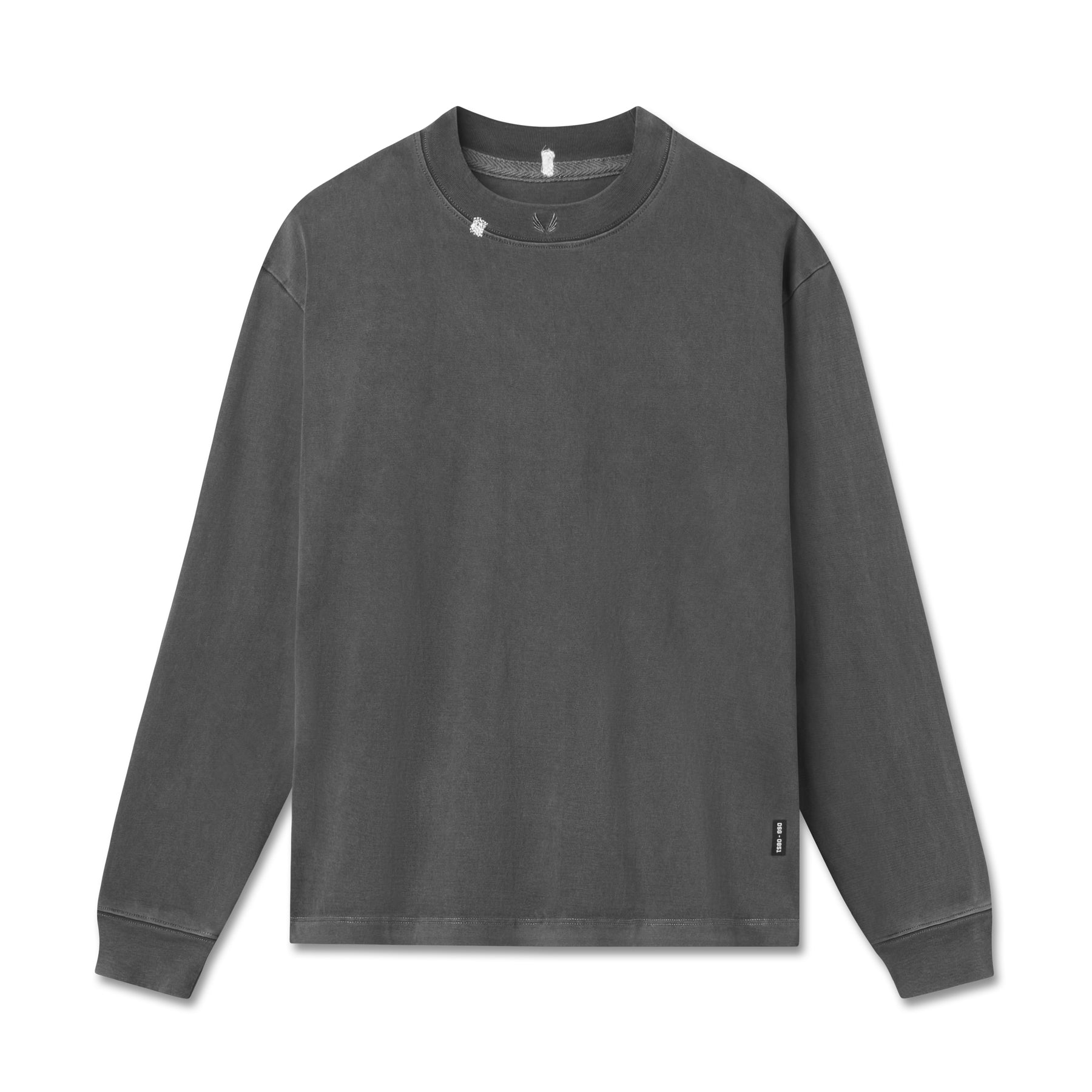 0851. Tech Essential™ Relaxed Long Sleeve Faded Grey | ASRV Discount