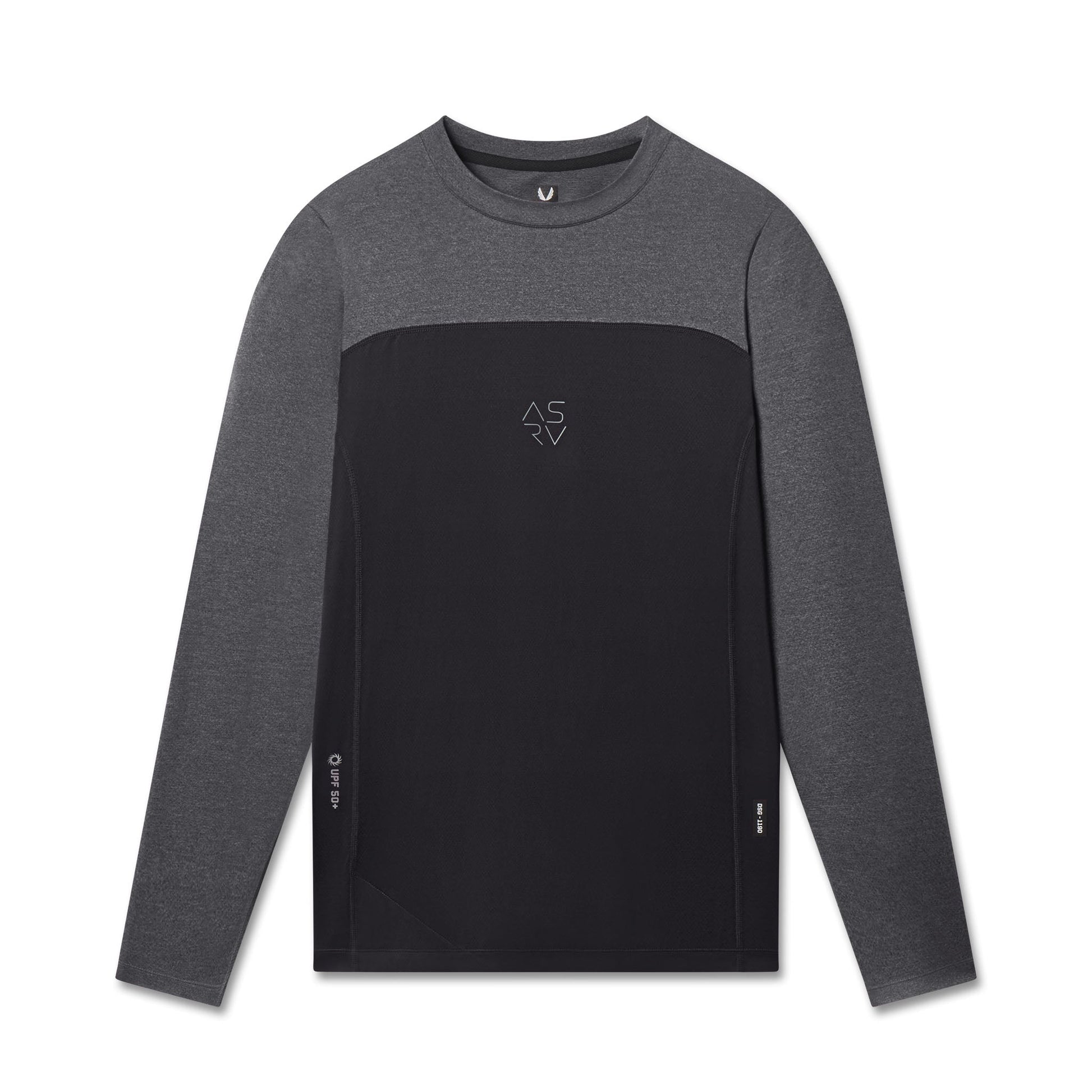 1190. AEROSILVER® UPF50+ Run Long Sleeve Black | ASRV for sale