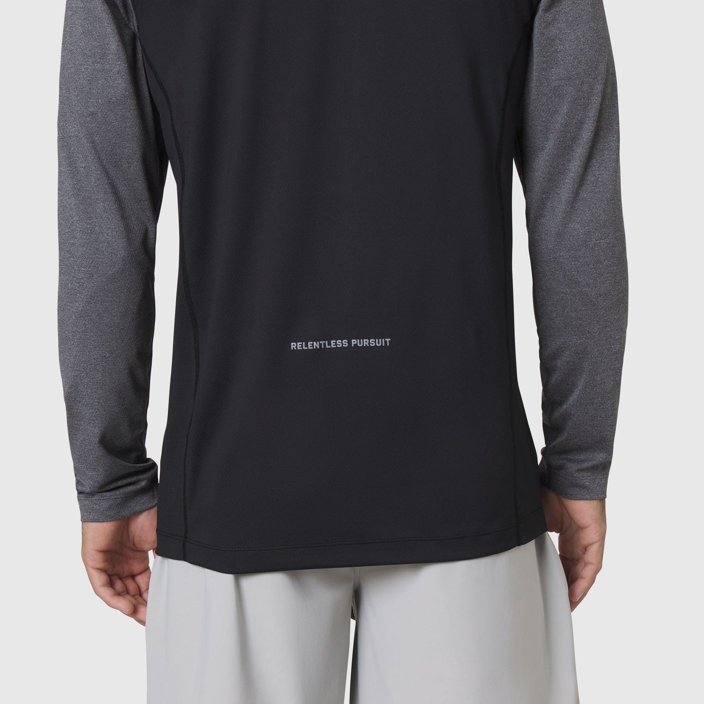 1190. AEROSILVER® UPF50+ Run Long Sleeve Black | ASRV for sale