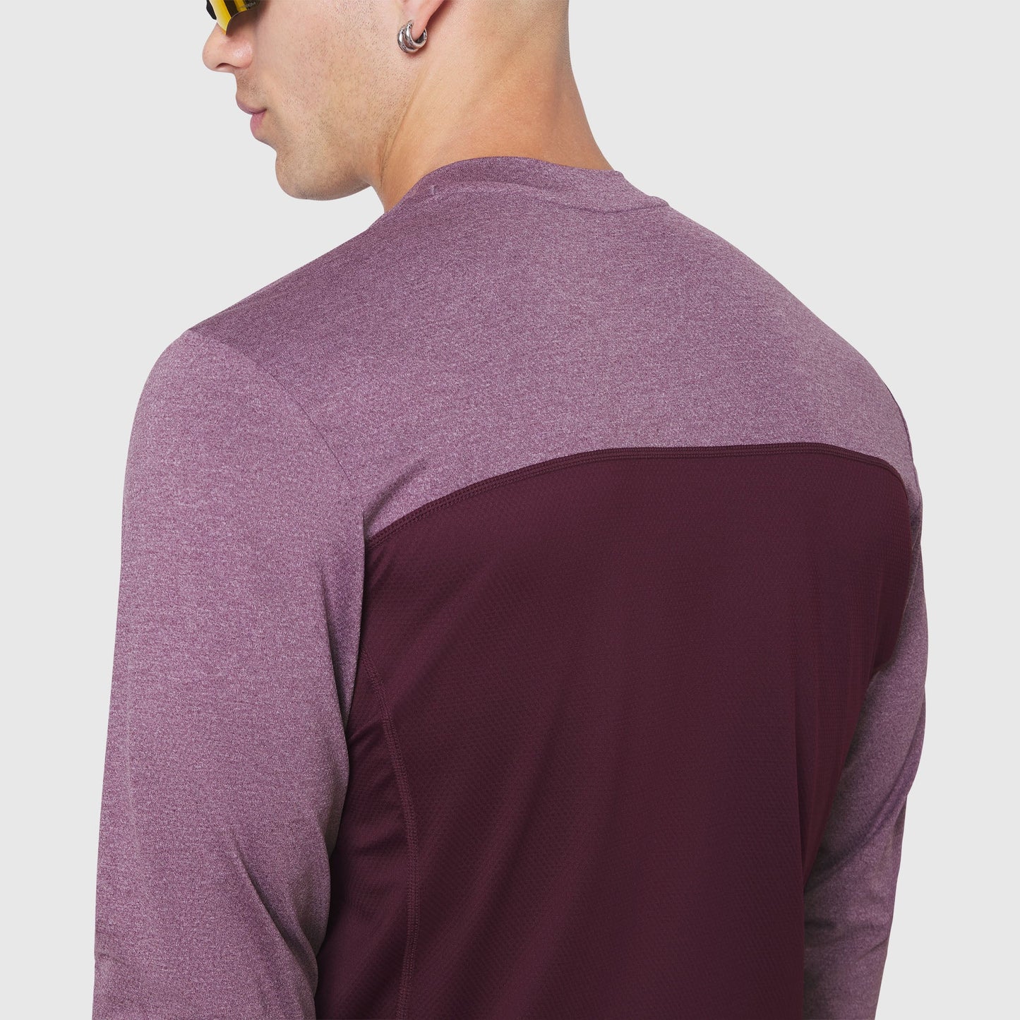 1190. AEROSILVER® UPF50+ Run Long Sleeve Merlot | ASRV discount