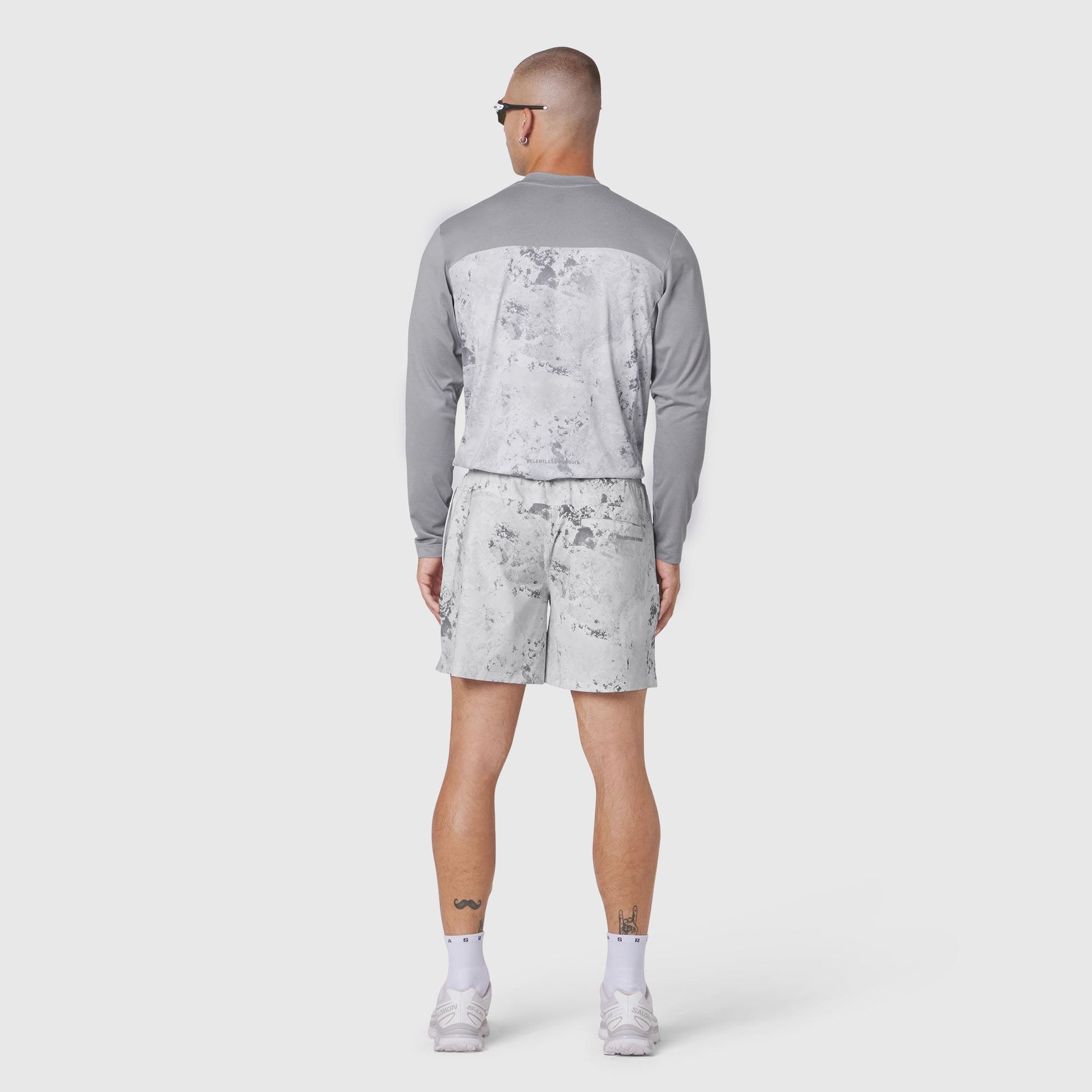 1190. AEROSILVER® UPF50+ Run Long Sleeve Sedona Snow Camo | ASRV Online