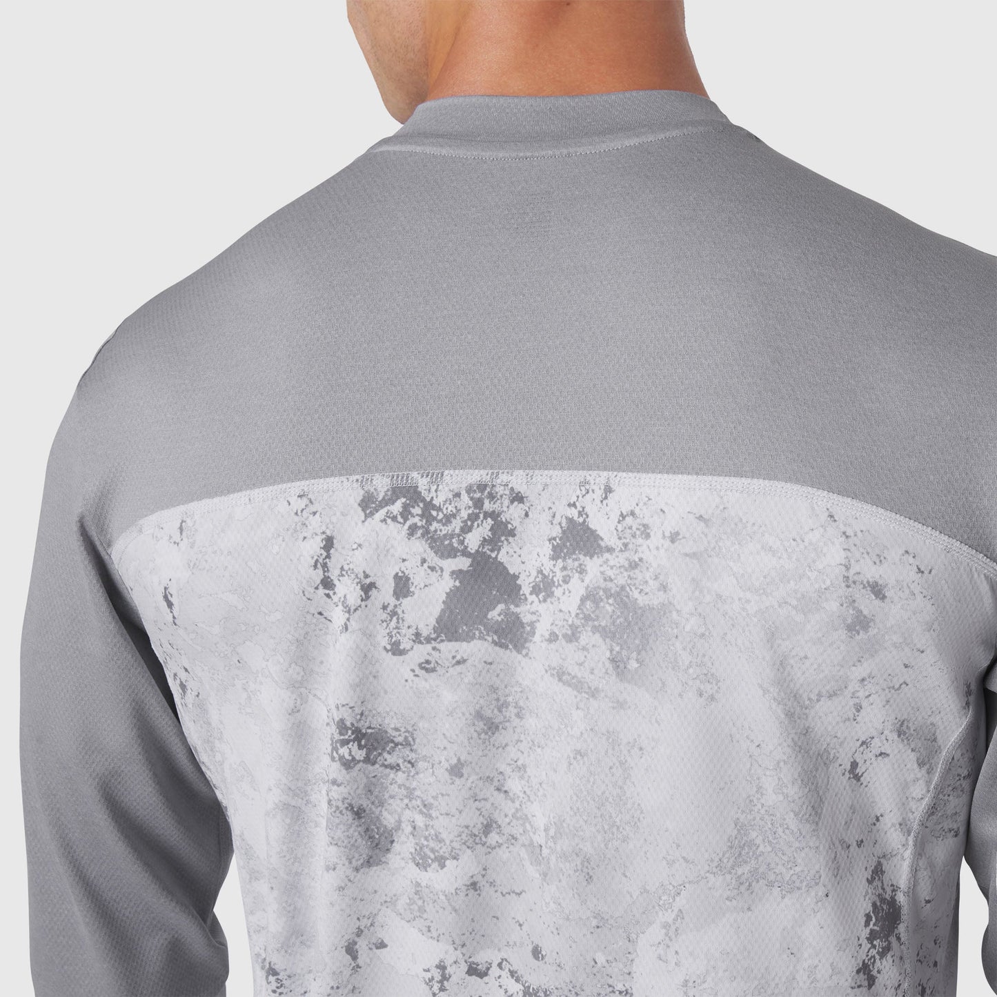 1190. AEROSILVER® UPF50+ Run Long Sleeve Sedona Snow Camo | ASRV Online