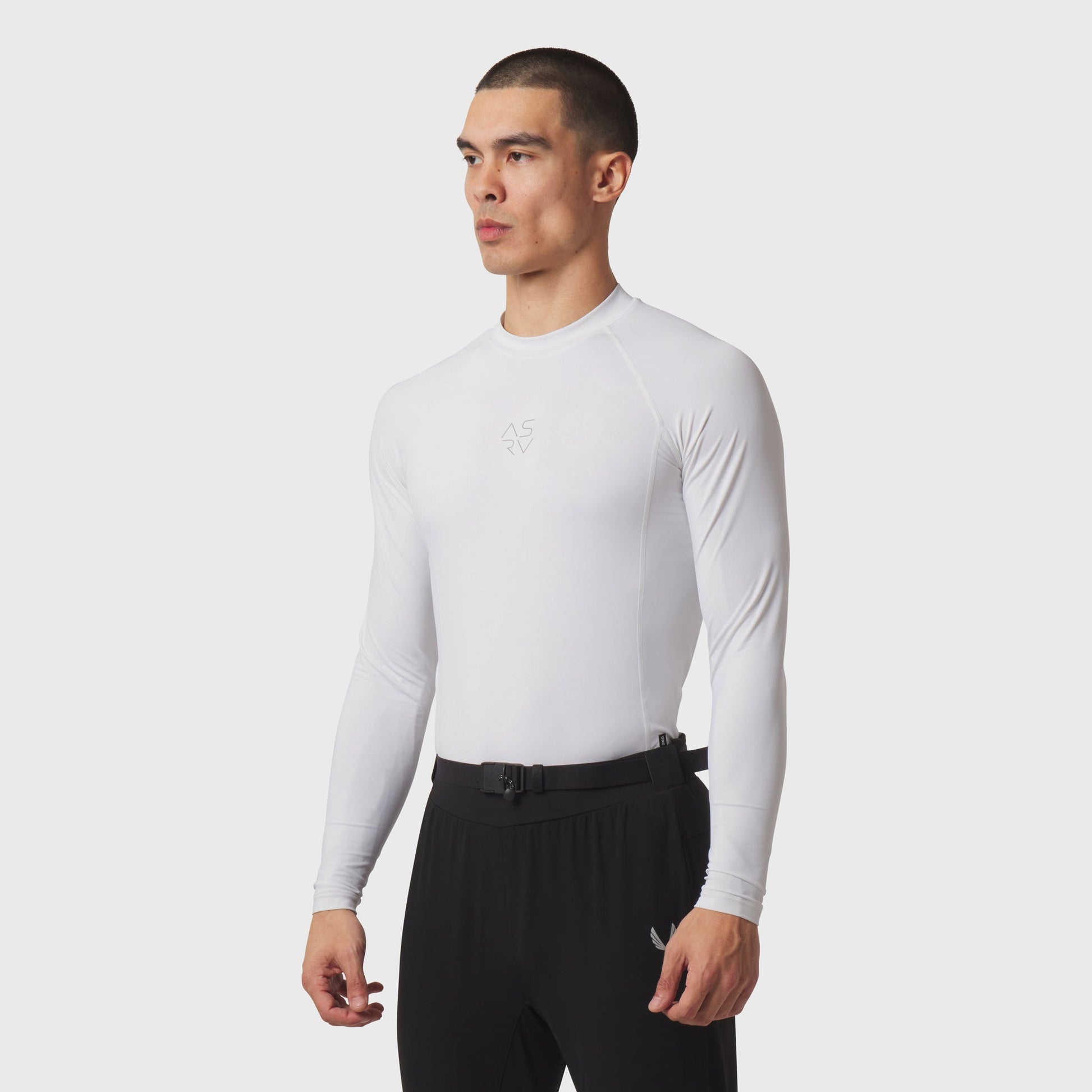 1163. LYCRA® ADAPTIV Baselayer Longsleeve White | ASRV near me