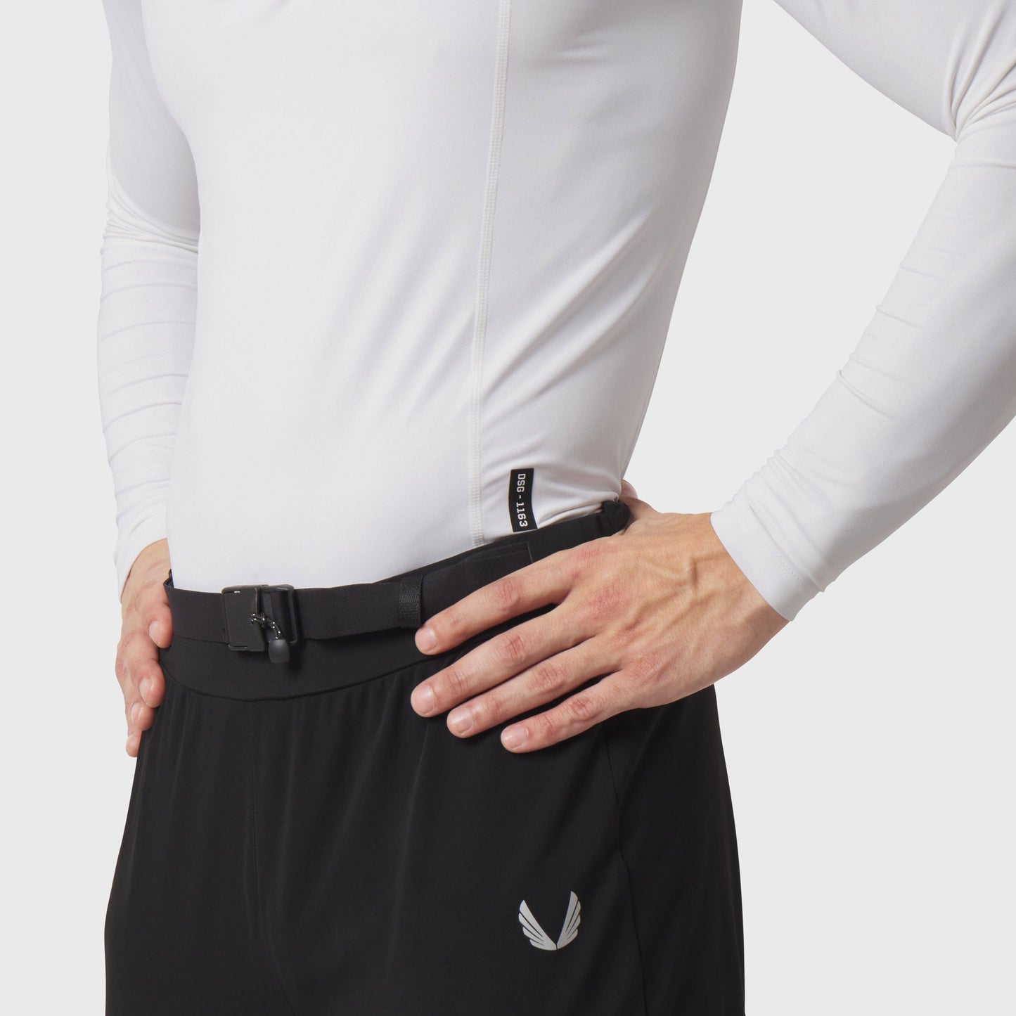 1163. LYCRA® ADAPTIV Baselayer Longsleeve White | ASRV near me