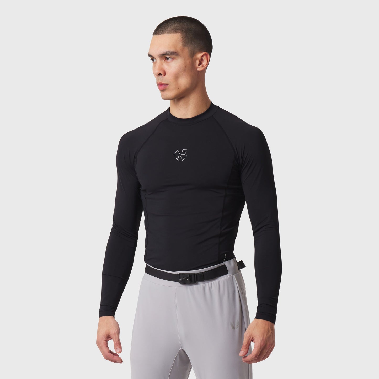 1163. LYCRA® ADAPTIV Baselayer Longsleeve Black | ASRV US