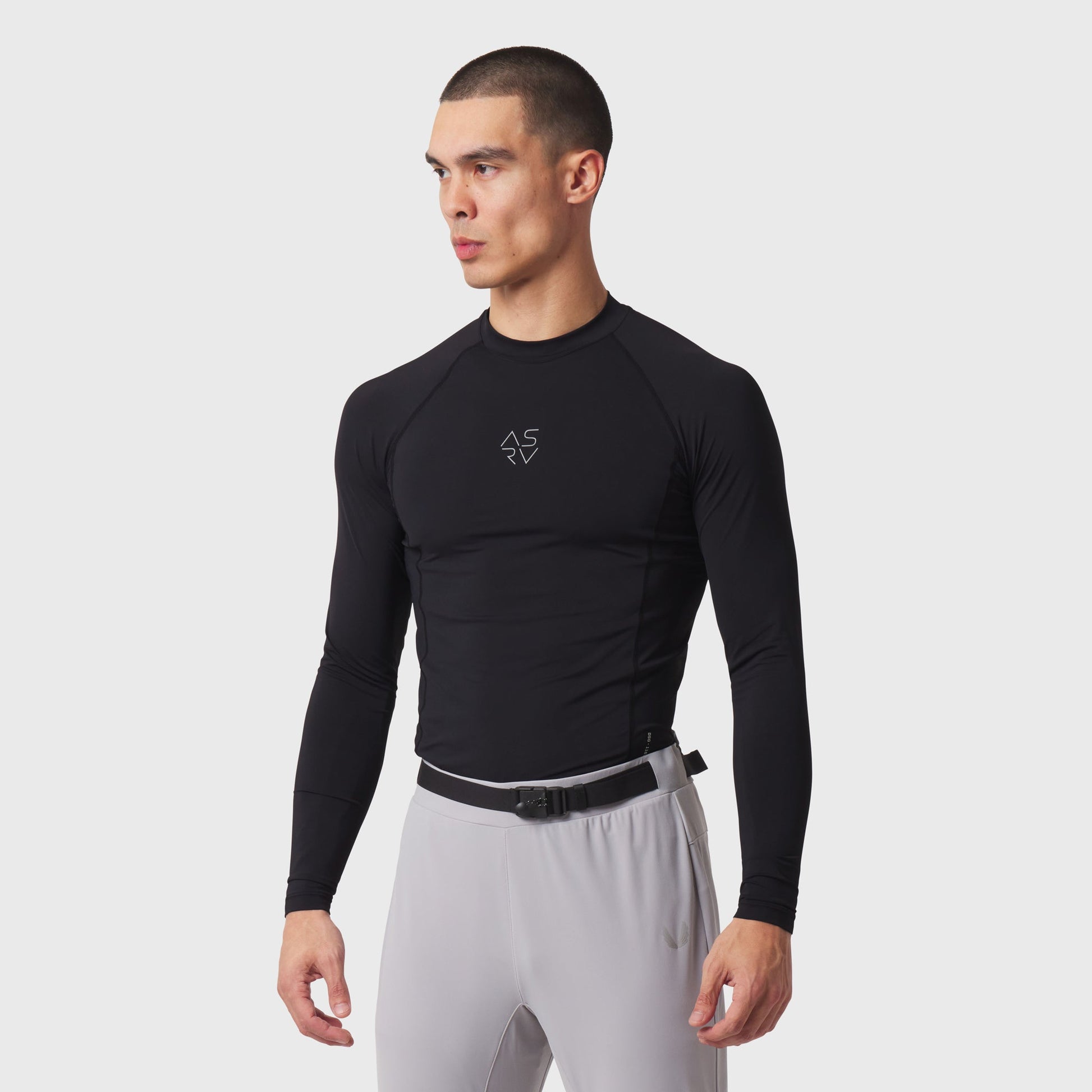 1163. LYCRA® ADAPTIV Baselayer Longsleeve Black | ASRV US