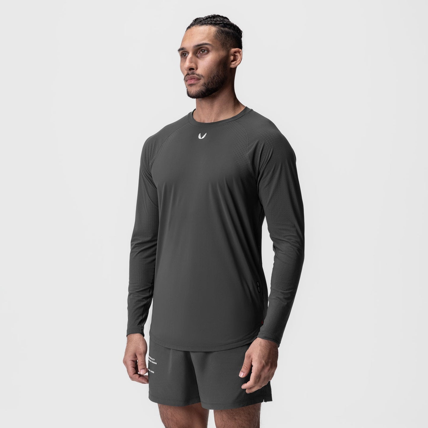 0947. Laser-Vent™ Established Long Sleeve Space Grey | ASRV on sale