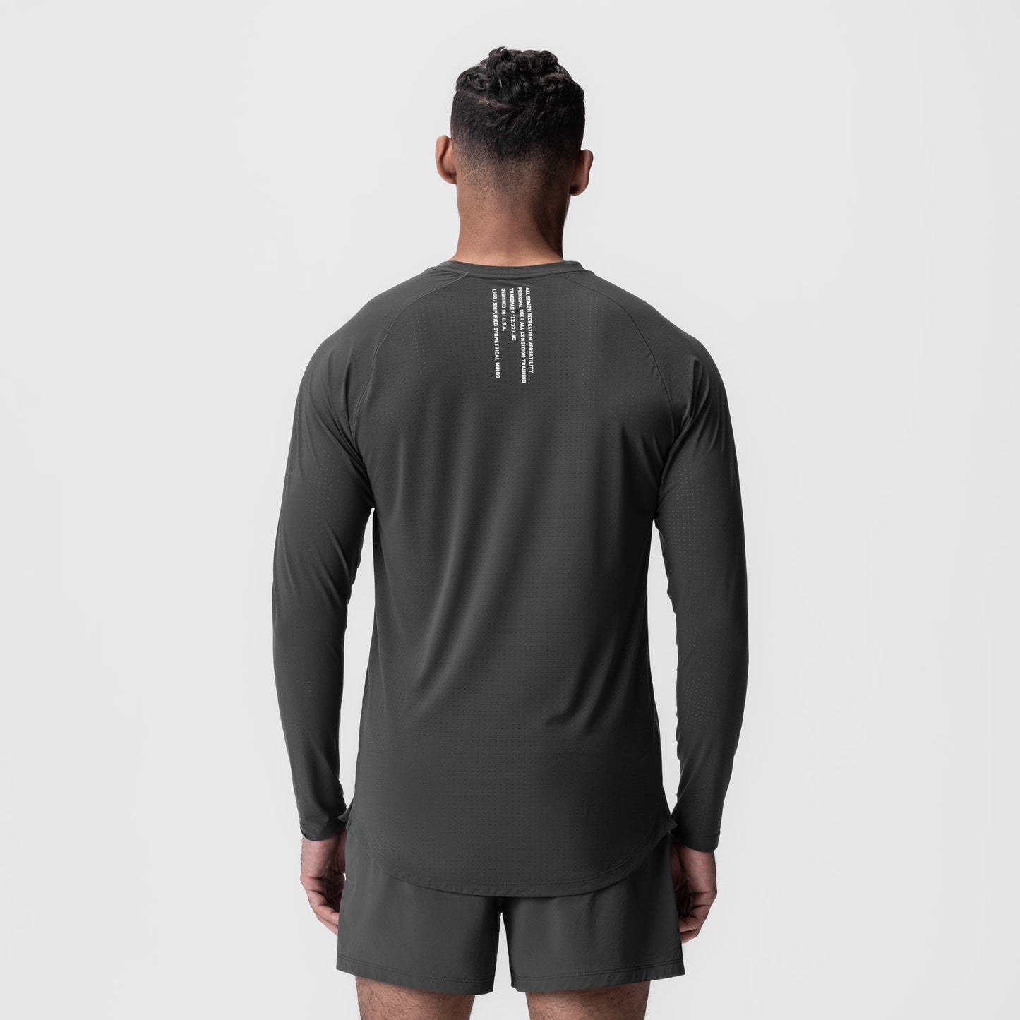 0947. Laser-Vent™ Established Long Sleeve Space Grey | ASRV on sale
