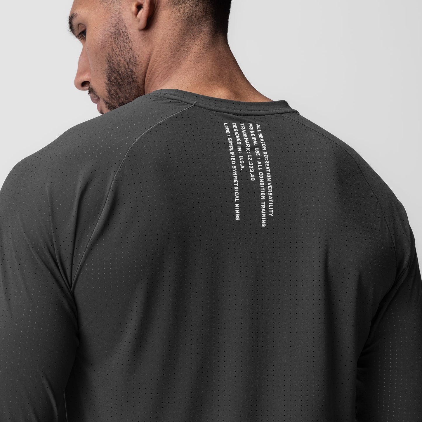 0947. Laser-Vent™ Established Long Sleeve Space Grey | ASRV on sale