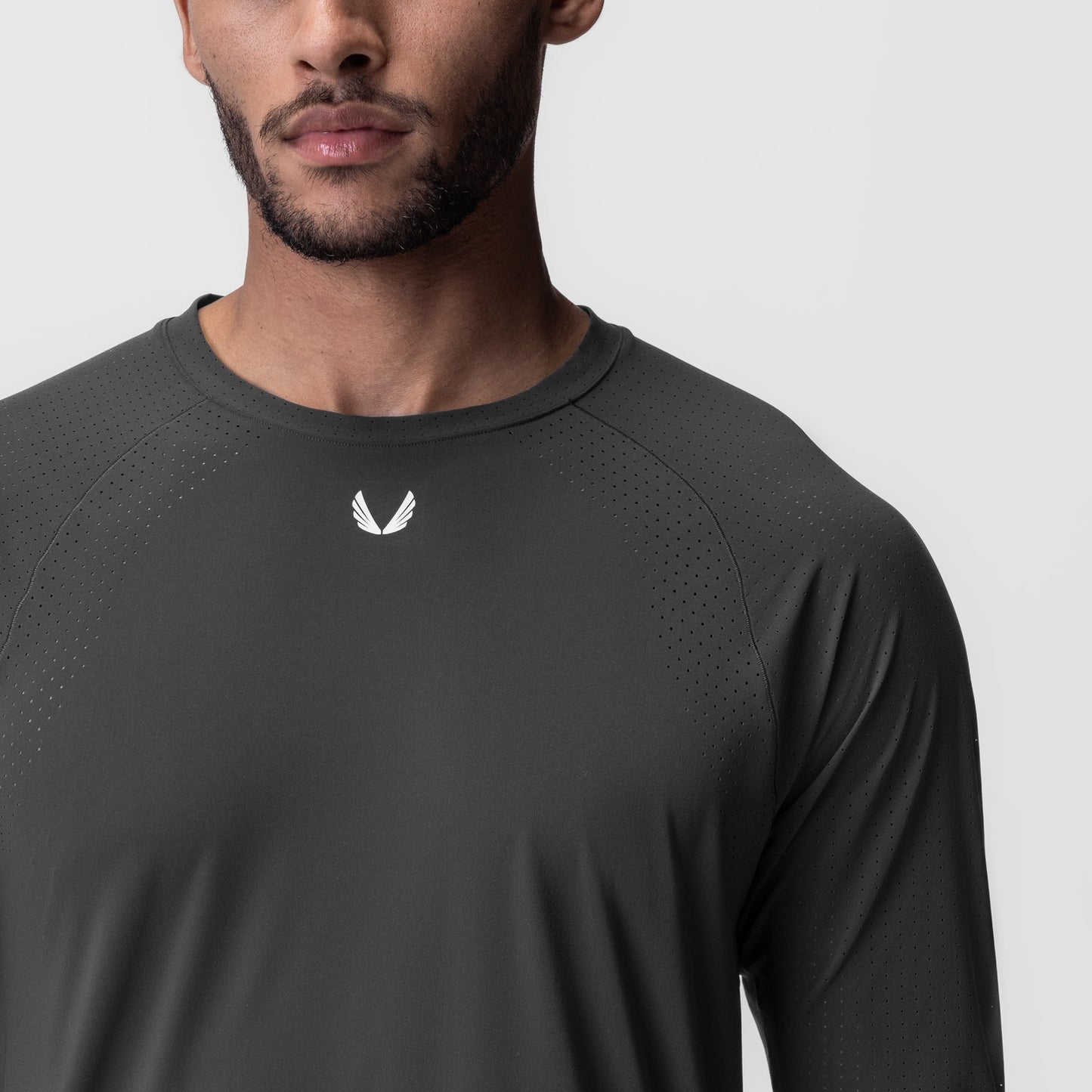 0947. Laser-Vent™ Established Long Sleeve Space Grey | ASRV on sale