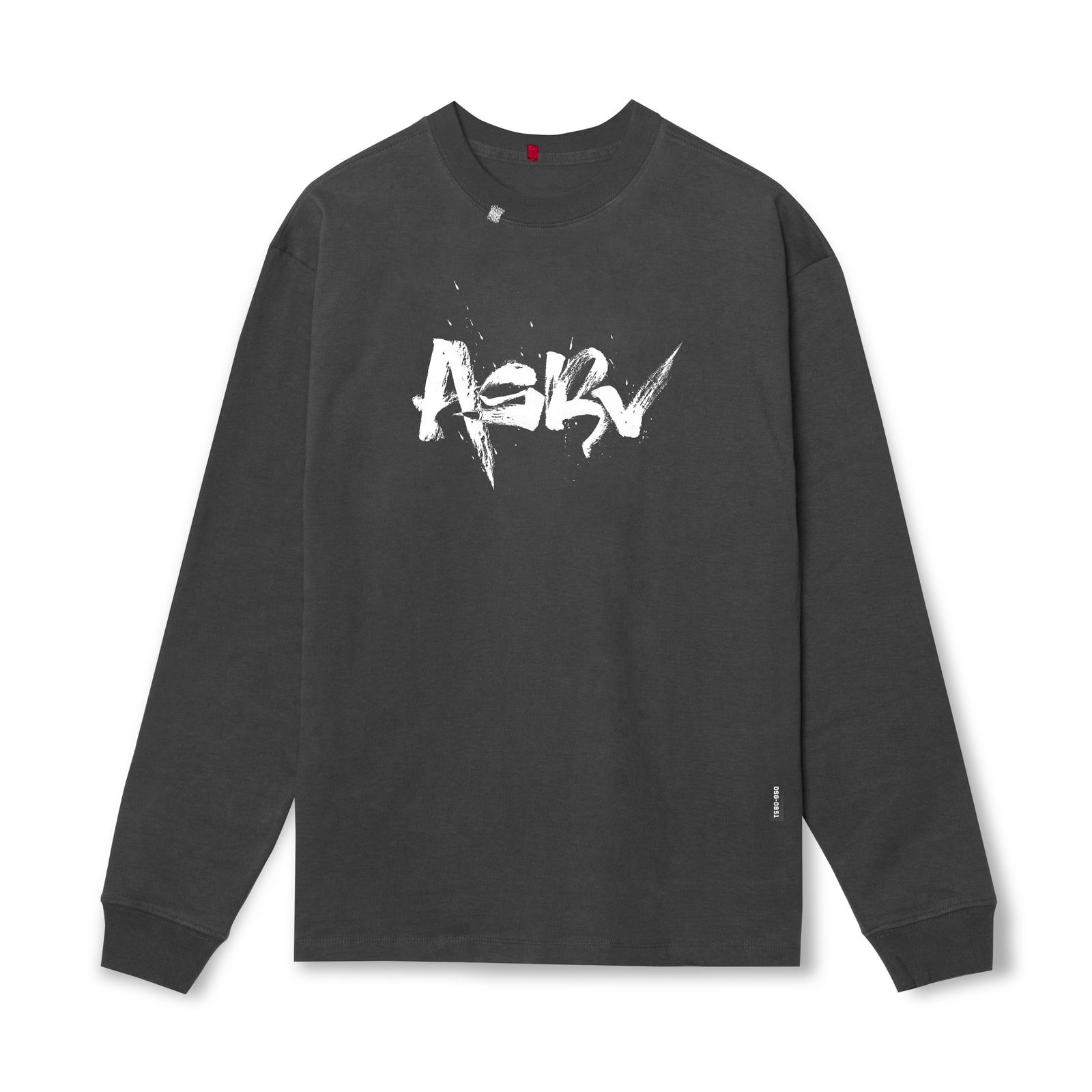 0851. Tech Essential™ Relaxed Long Sleeve Space Grey "Koi" | ASRV for sale