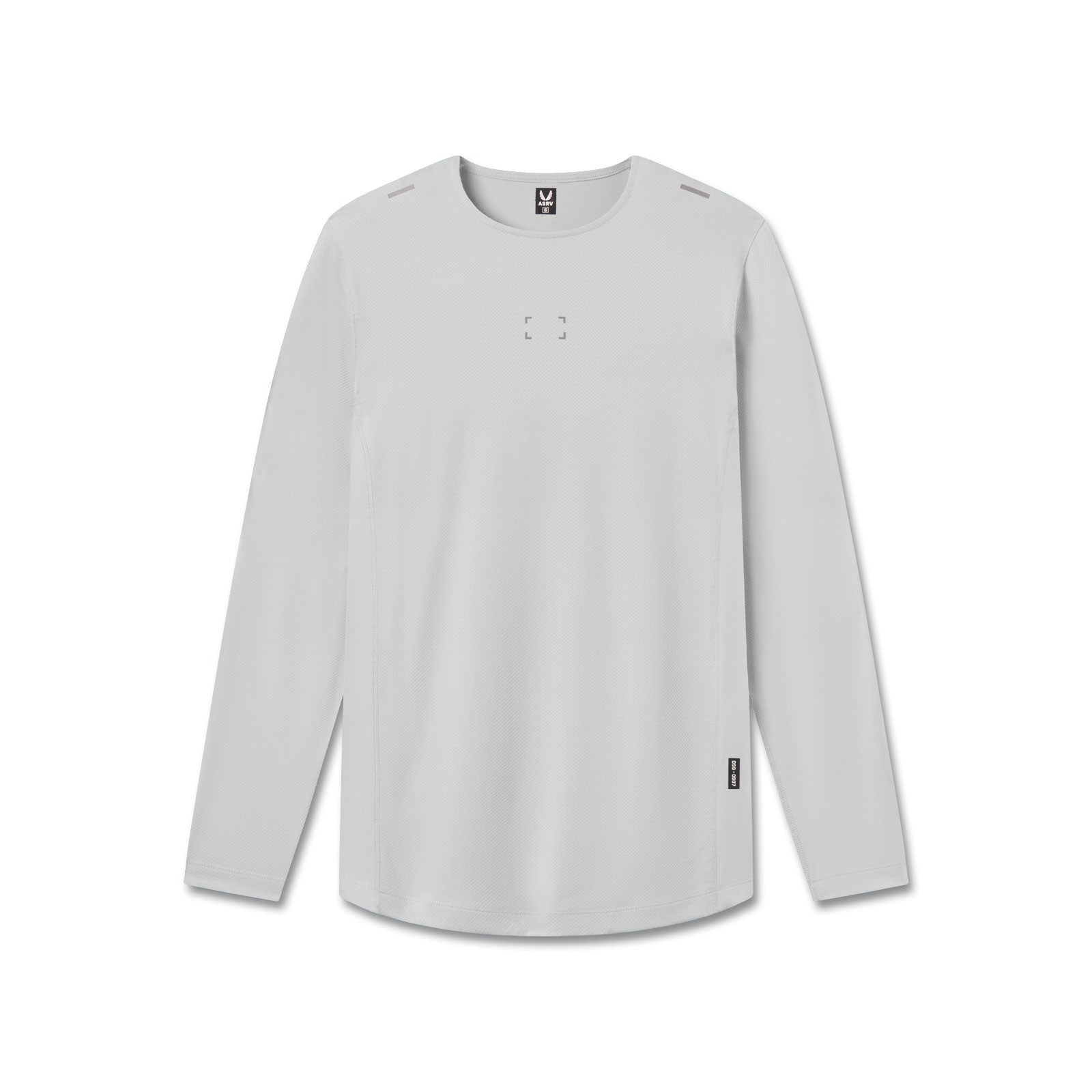 0907. AeroSilver® Training Long Sleeve Slate Grey "Space Bracket" | ASRV Online
