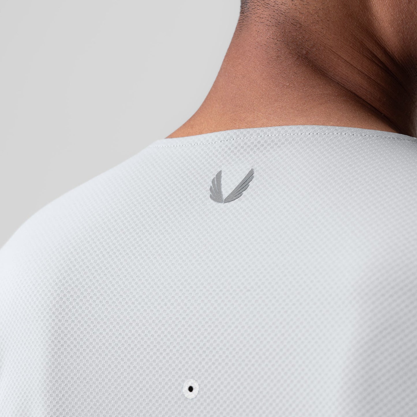 0907. AeroSilver® Training Long Sleeve Slate Grey "Space Bracket" | ASRV Online