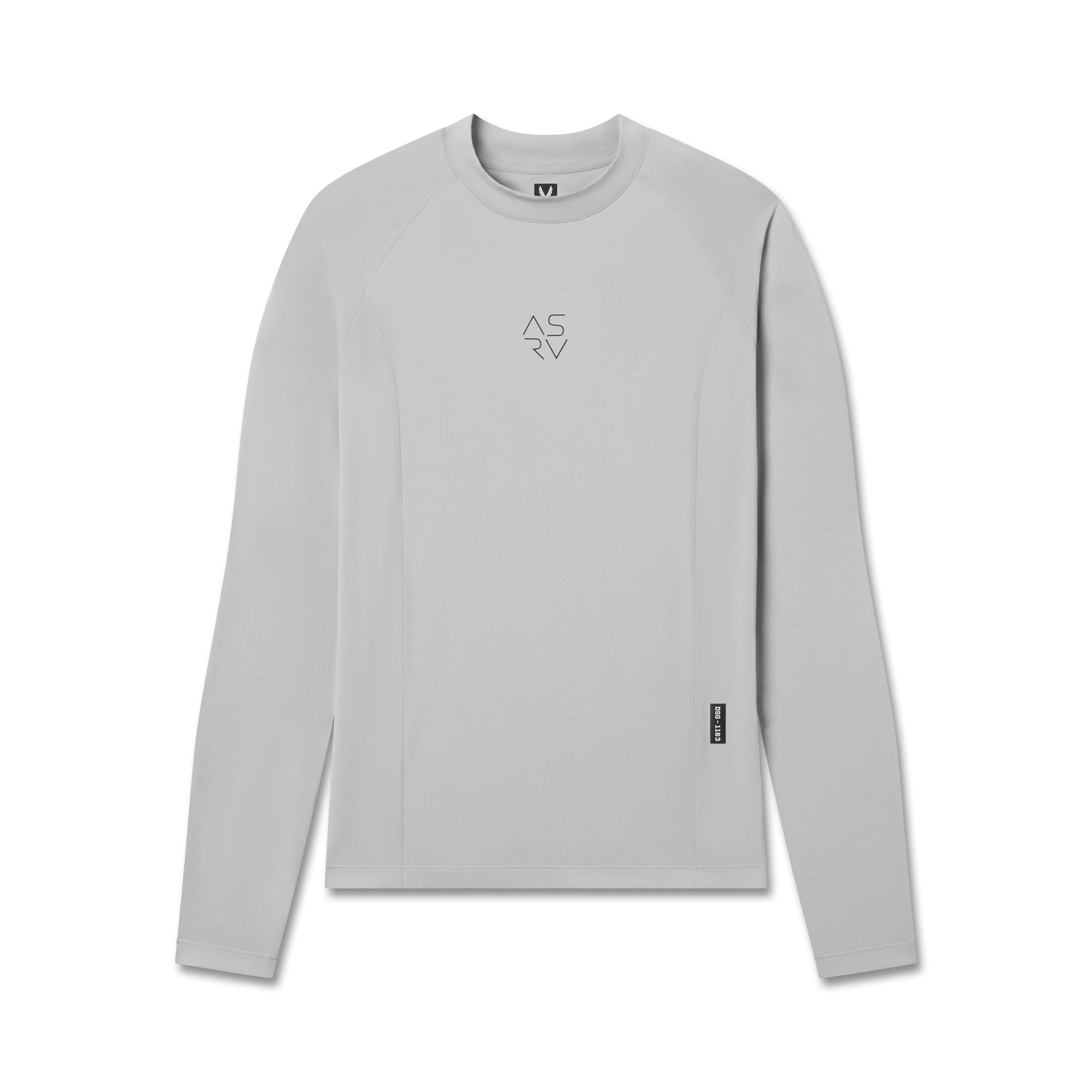 1163. LYCRA® ADAPTIV Baselayer Longsleeve Slate Grey | ASRV Discount