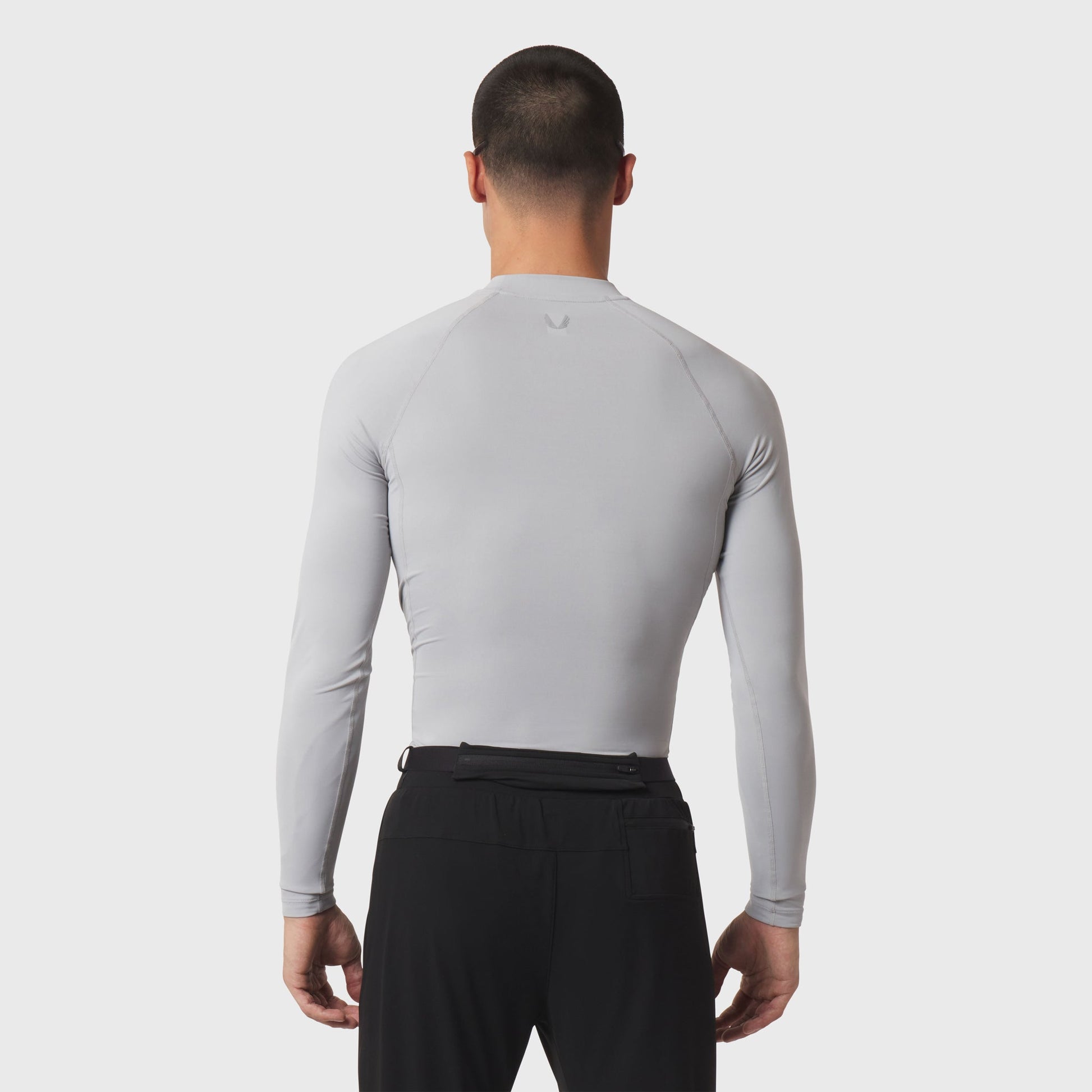 1163. LYCRA® ADAPTIV Baselayer Longsleeve Slate Grey | ASRV Discount