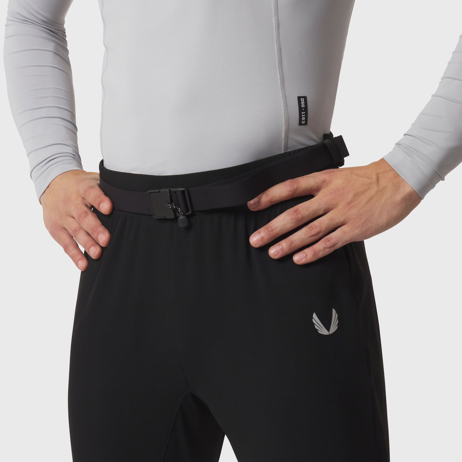 1163. LYCRA® ADAPTIV Baselayer Longsleeve Slate Grey | ASRV Discount