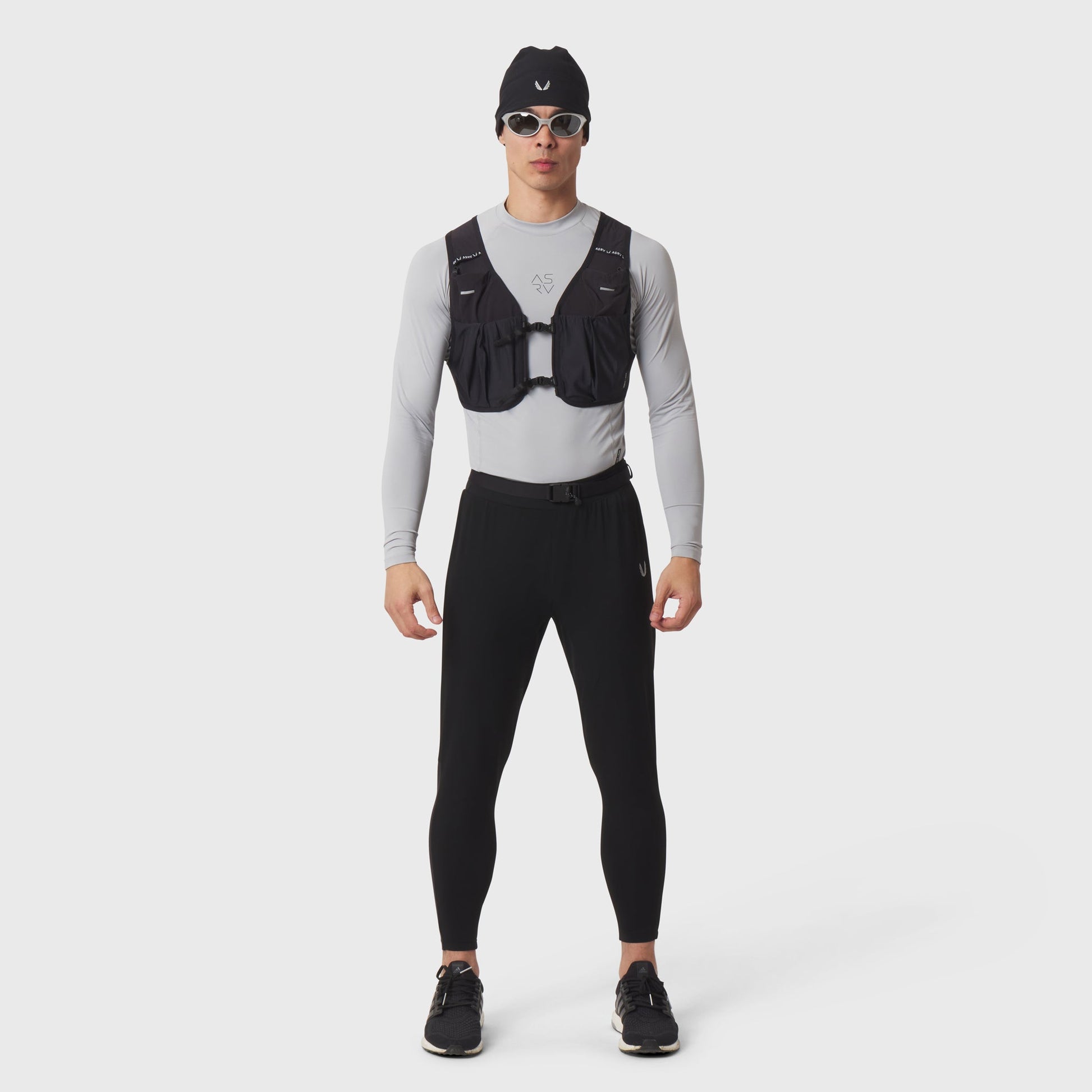 1163. LYCRA® ADAPTIV Baselayer Longsleeve Slate Grey | ASRV Discount