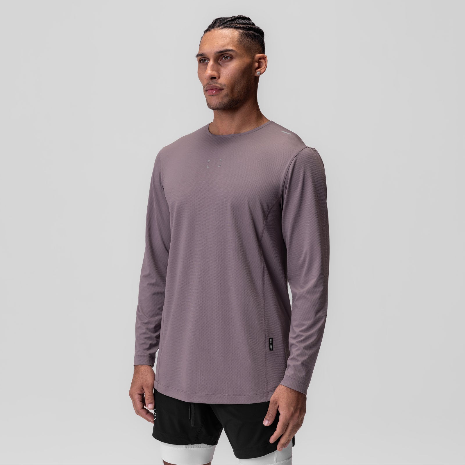 0907. AeroSilver® Training Long Sleeve Moonscape "Space Bracket" | ASRV US
