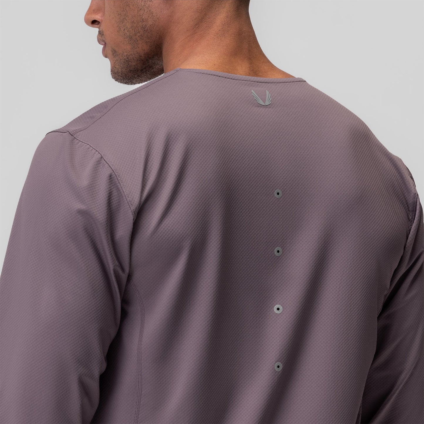 0907. AeroSilver® Training Long Sleeve Moonscape "Space Bracket" | ASRV US
