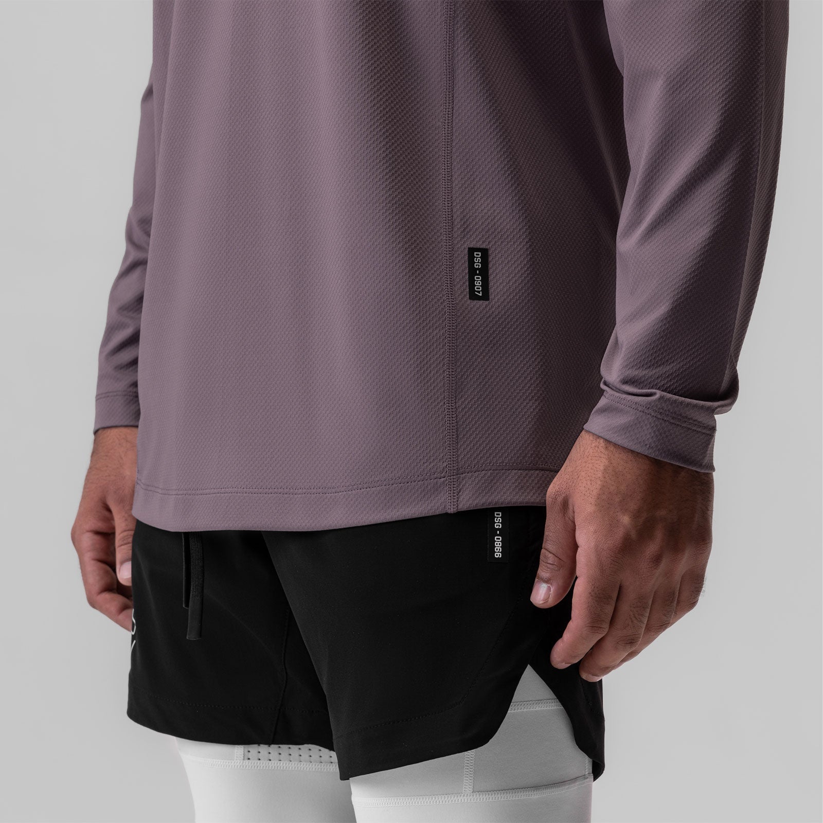 0907. AeroSilver® Training Long Sleeve Moonscape "Space Bracket" | ASRV US