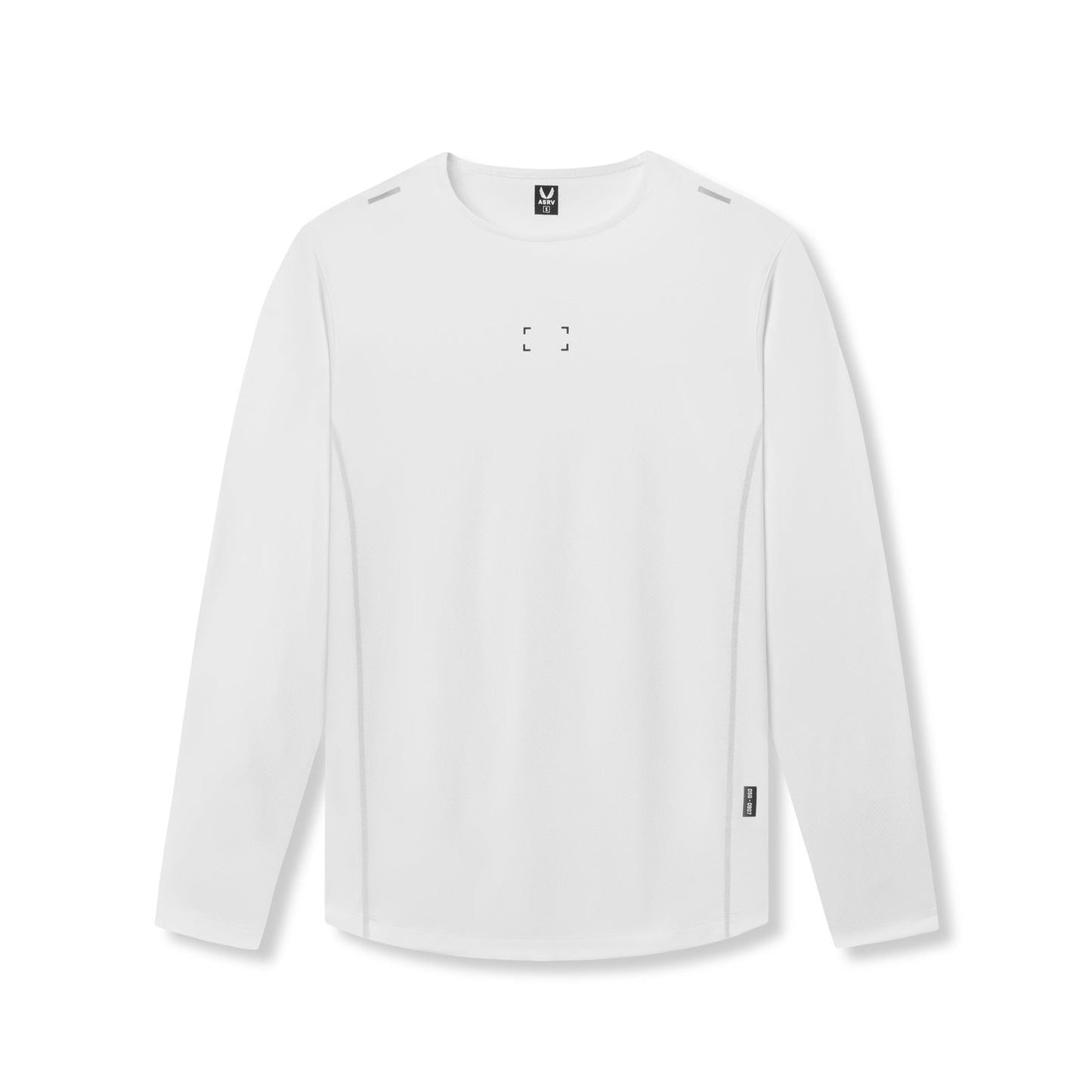 0907. AeroSilver® Training Long Sleeve White "Space Bracket" | ASRV on sale