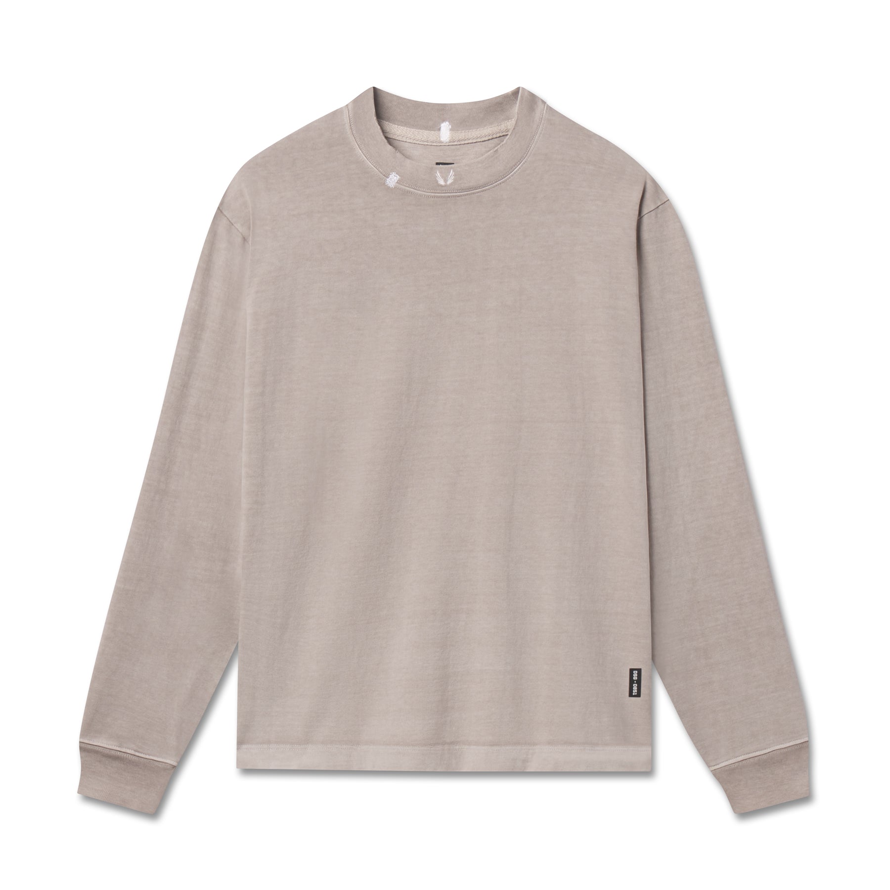 0851. Tech Essential™ Relaxed Long Sleeve Faded Chai | ASRV Discount