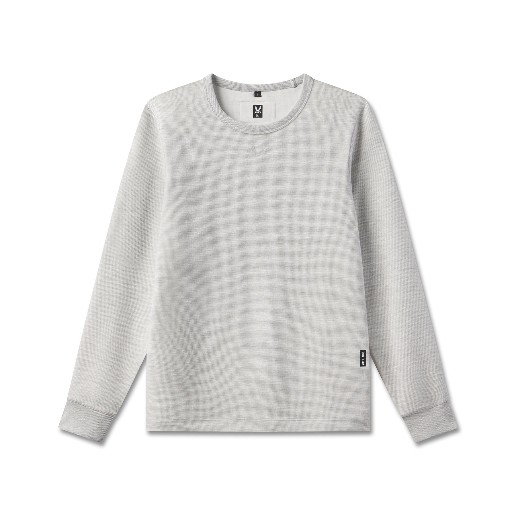 1112. Waffle Knit Longsleeve Heather Grey | ASRV near me