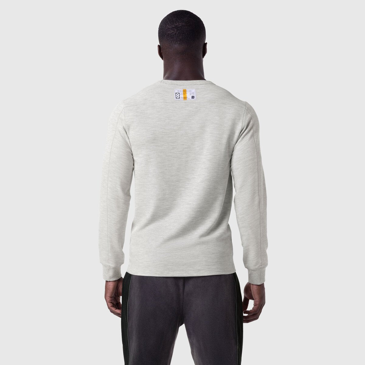 1112. Waffle Knit Longsleeve Heather Grey | ASRV near me