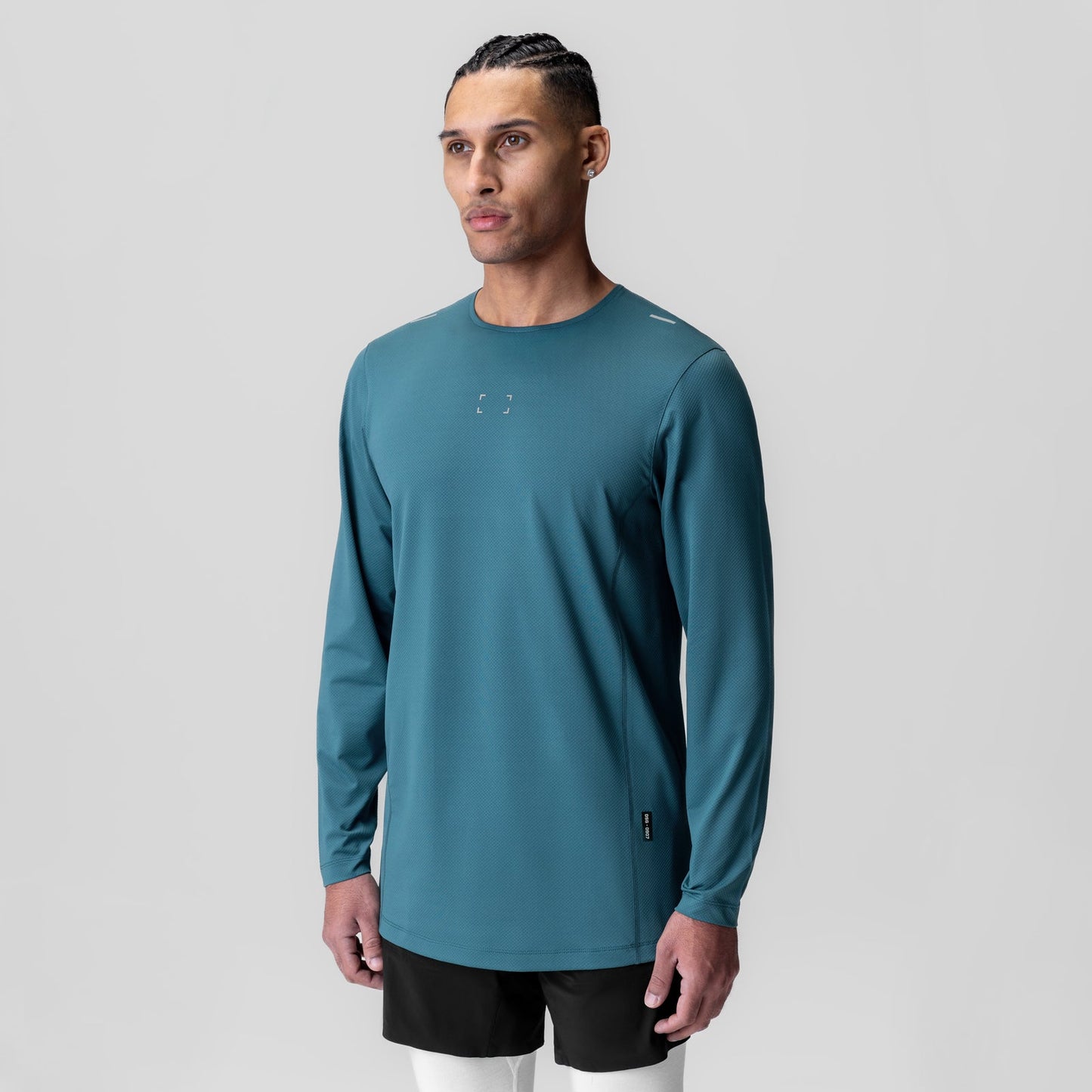 0907. AeroSilver® Training Long Sleeve Storm "Space Bracket" | ASRV US