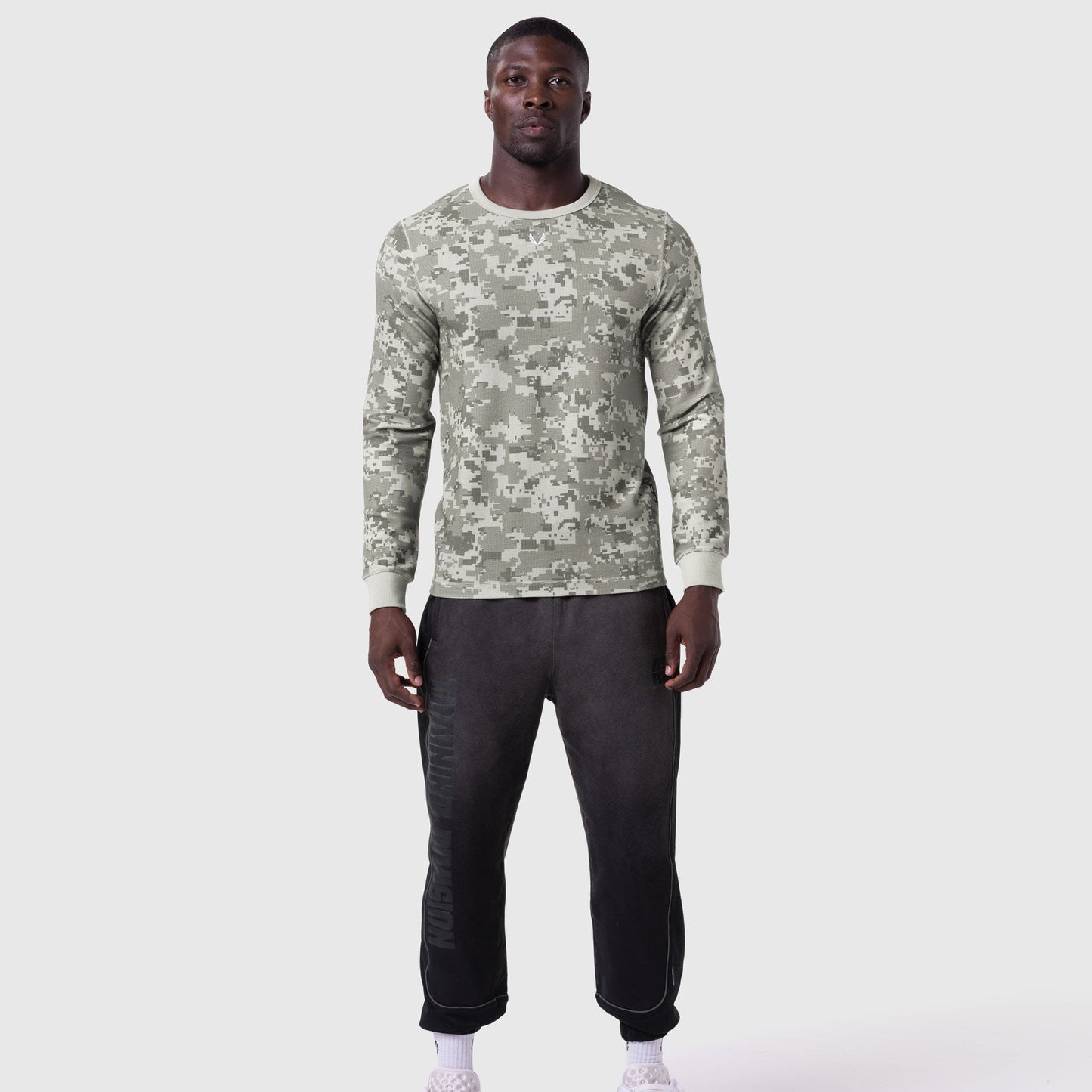 1112. Waffle Knit Longsleeve Digital Camo | ASRV discount