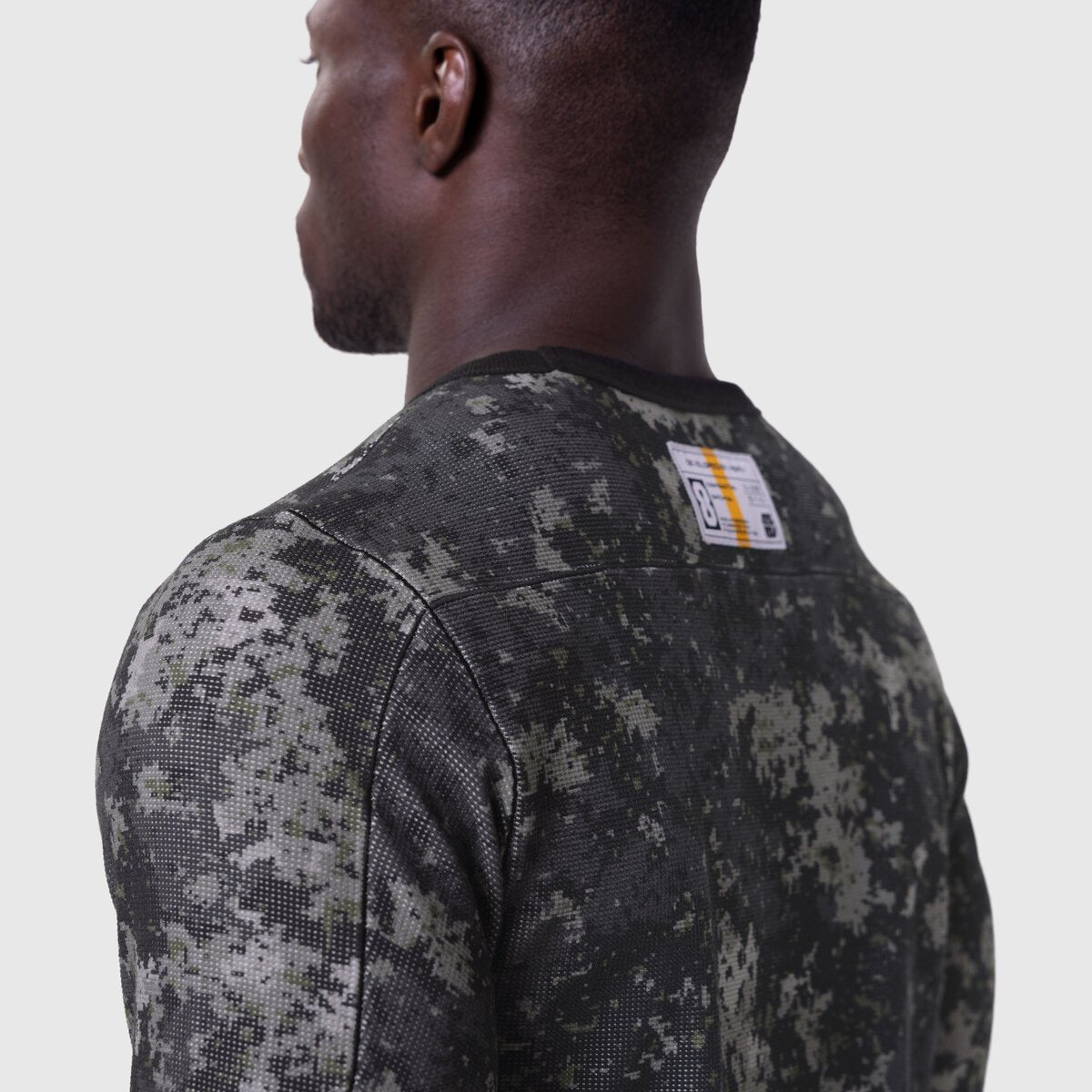 1112. Waffle Knit Longsleeve Pixel Camo | ASRV Online