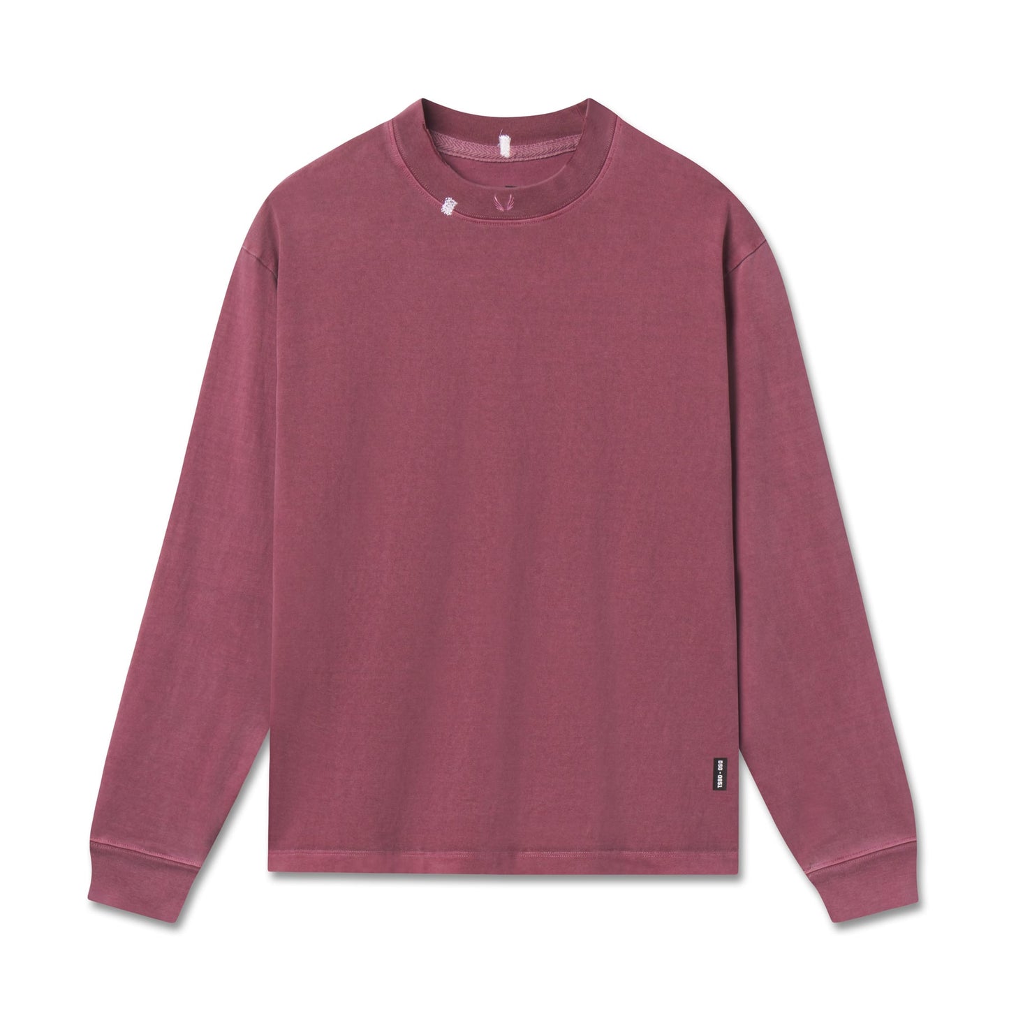 0851. Tech Essential™ Relaxed Long Sleeve Faded Crimson | ASRV Discount