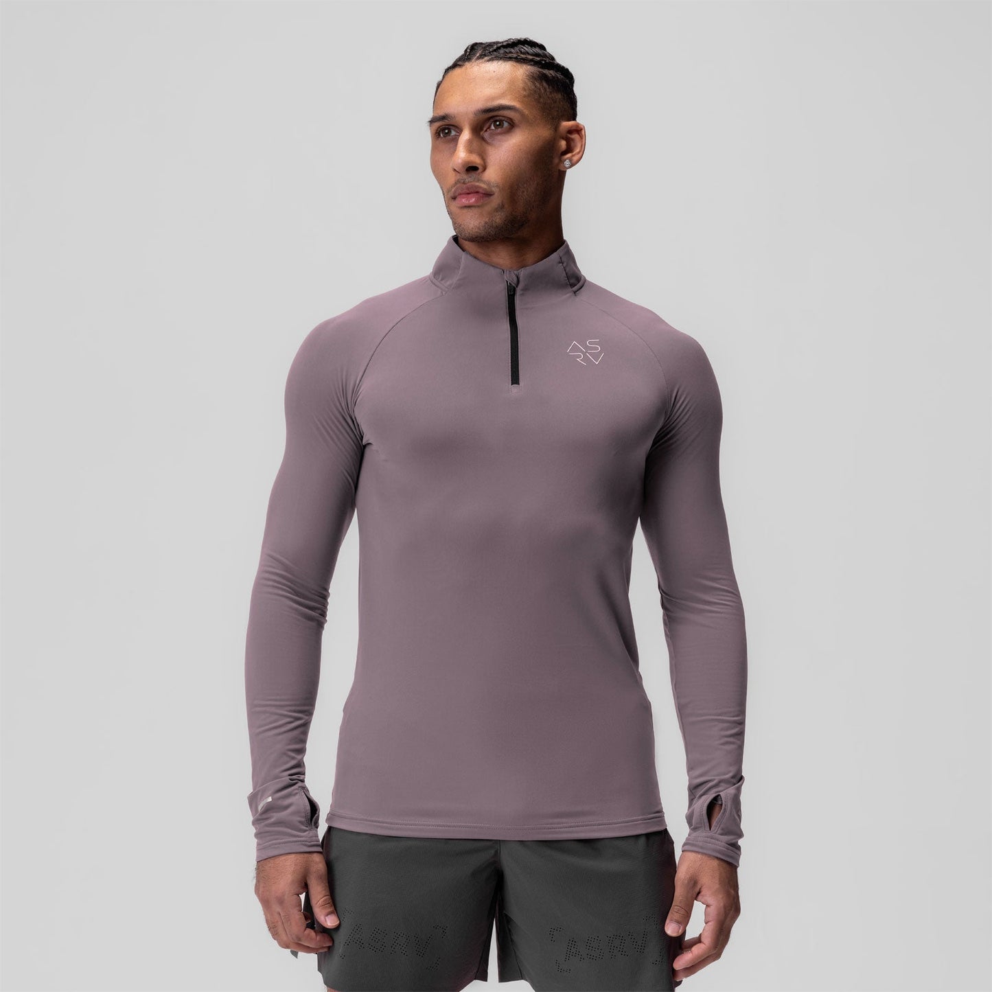 0906. Thermal Training Quarter Zip Moonscape "Cyber" | ASRV near me