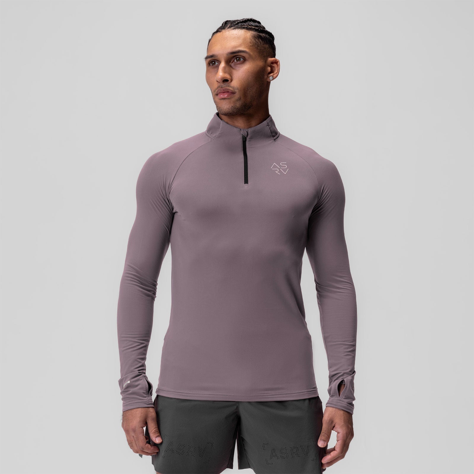 0906. Thermal Training Quarter Zip Moonscape "Cyber" | ASRV near me
