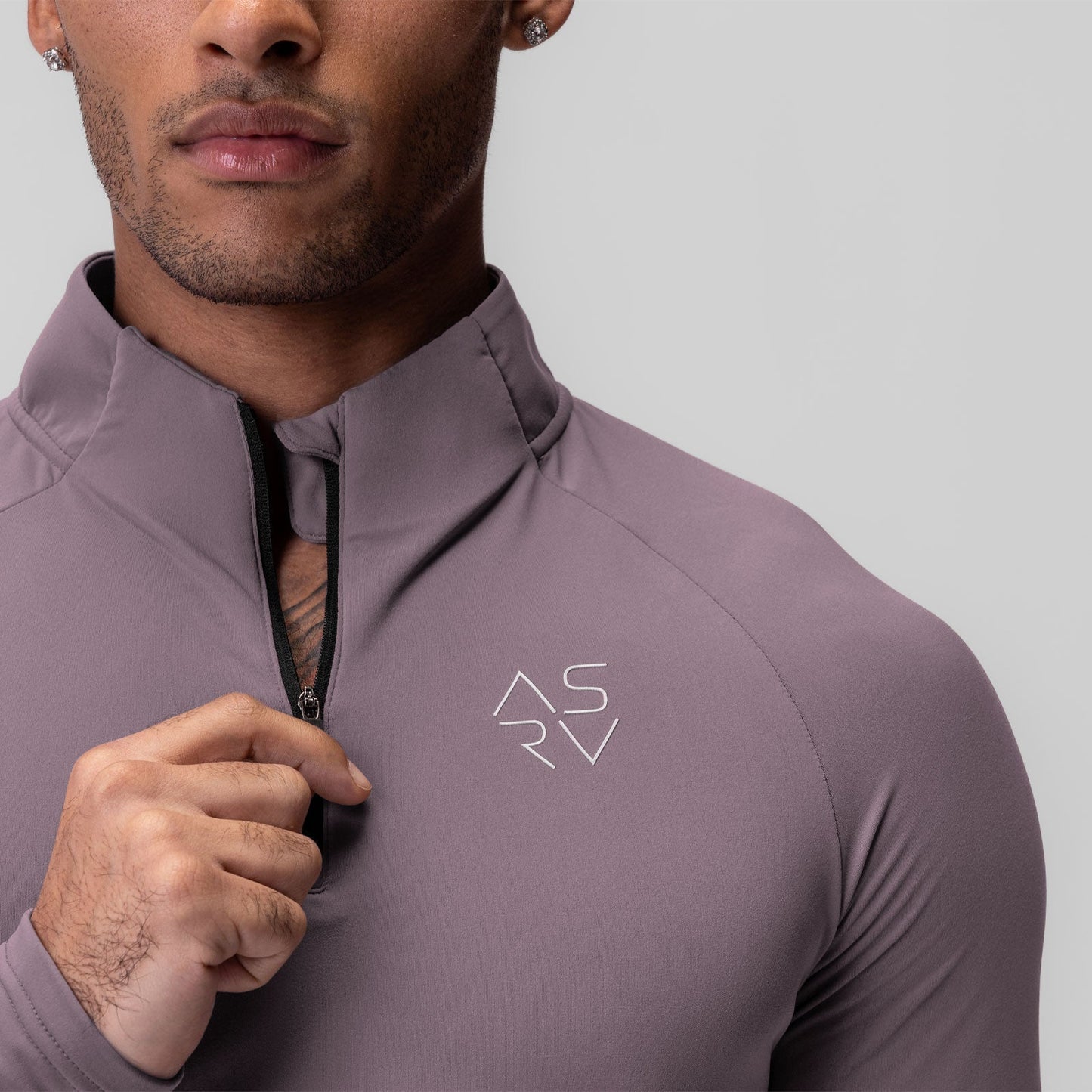 0906. Thermal Training Quarter Zip Moonscape "Cyber" | ASRV near me