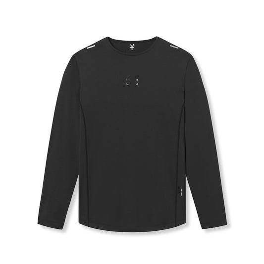 0907. AeroSilver® Training Long Sleeve Black "Space Bracket" | ASRV sale